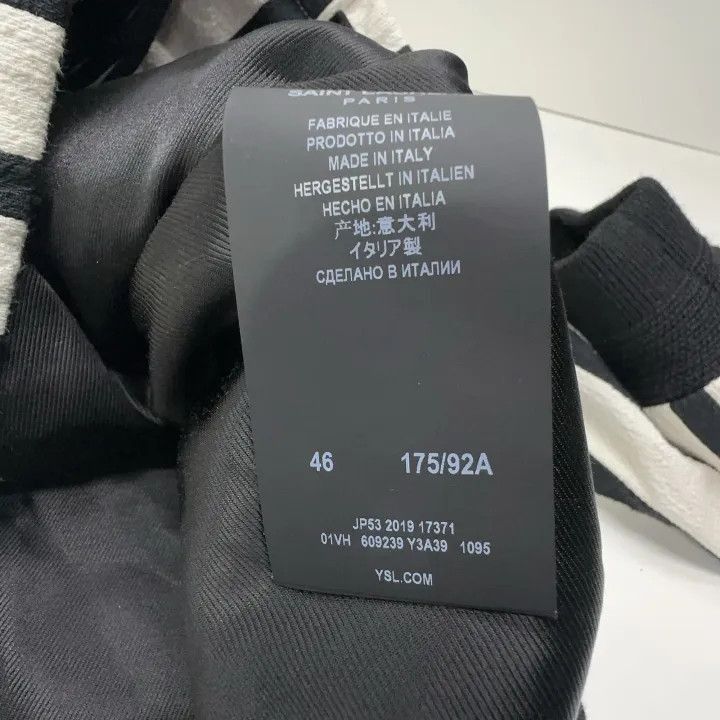 Saint Laurent Striped Hooded Jacket for Men-2507