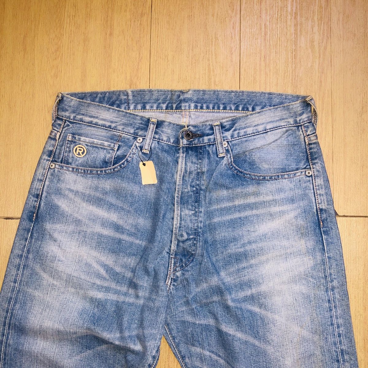 Bape OG BapeSta Denim Jeans Size US 34 / EU 50 - 2 Thumbnail