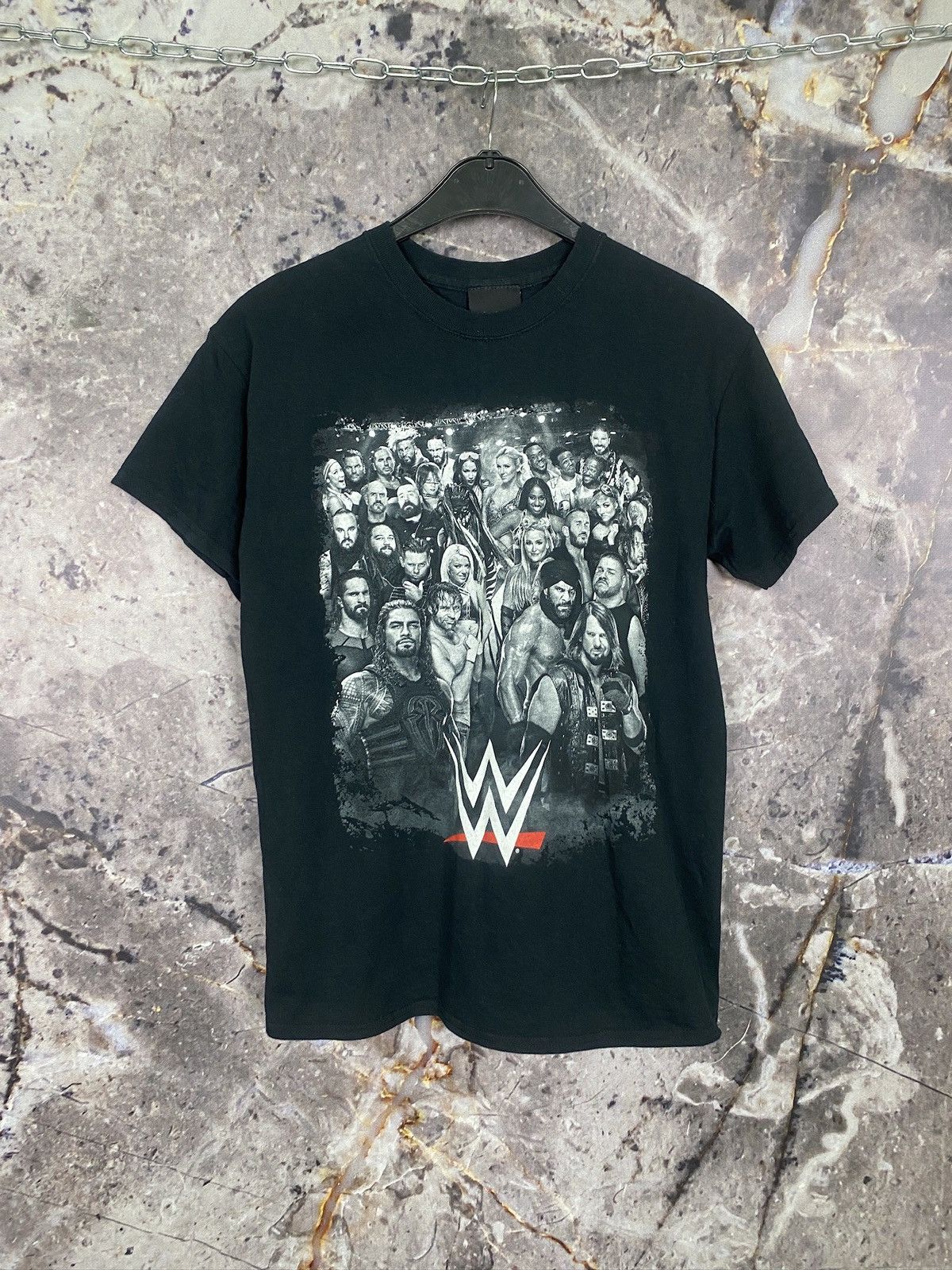 Vintage × WWE Men’s WWE WWF T-Shirt Wrestling Size Medium Size US M / EU 48-50 / 2 - 1 Thumbnail