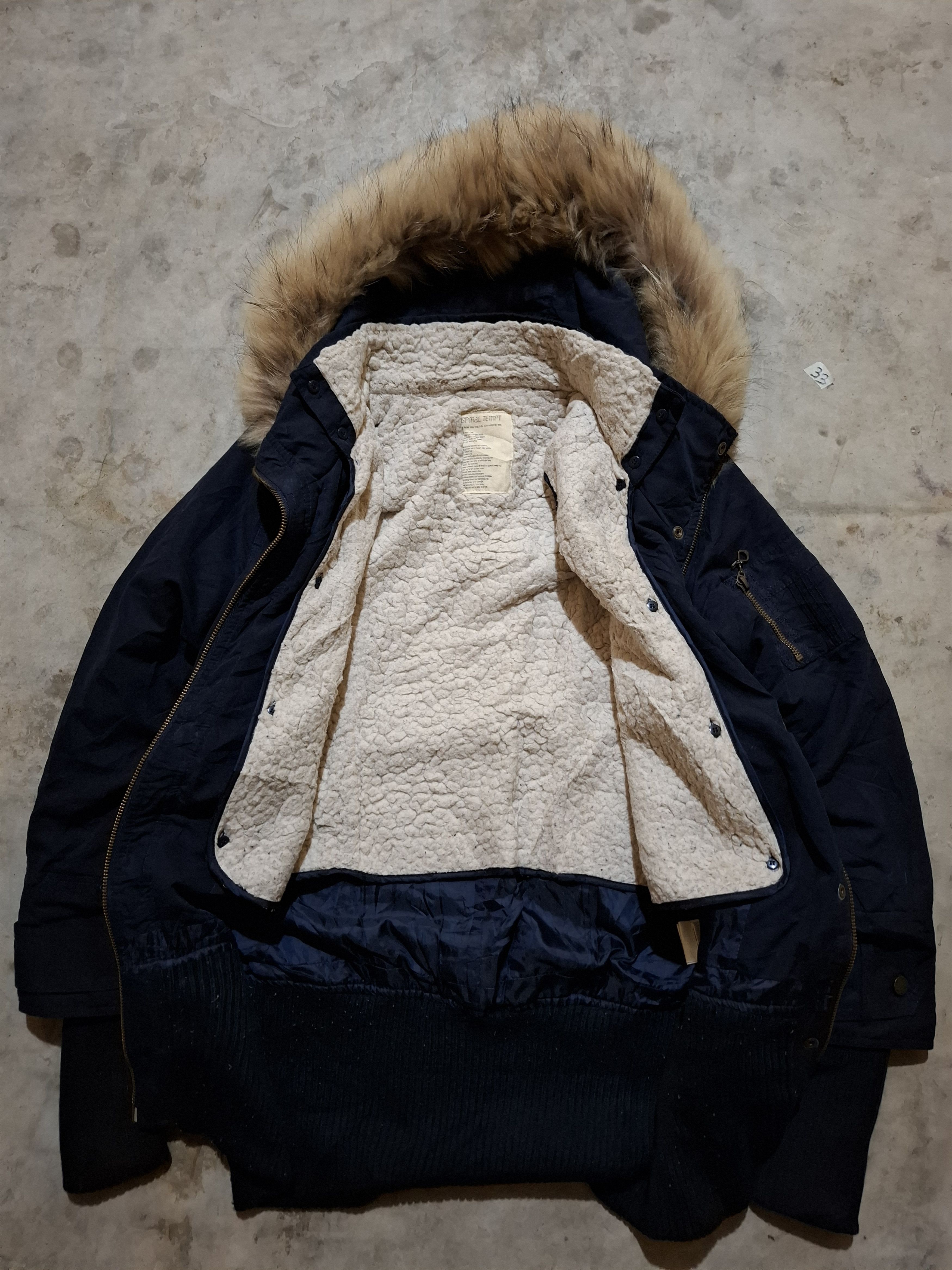 Japanese Brand Japanese Fur Hooded Jacket Lgb Ifsixwasnine Fuga Goa Style Size US S / EU 44-46 / 1 - 8 Thumbnail