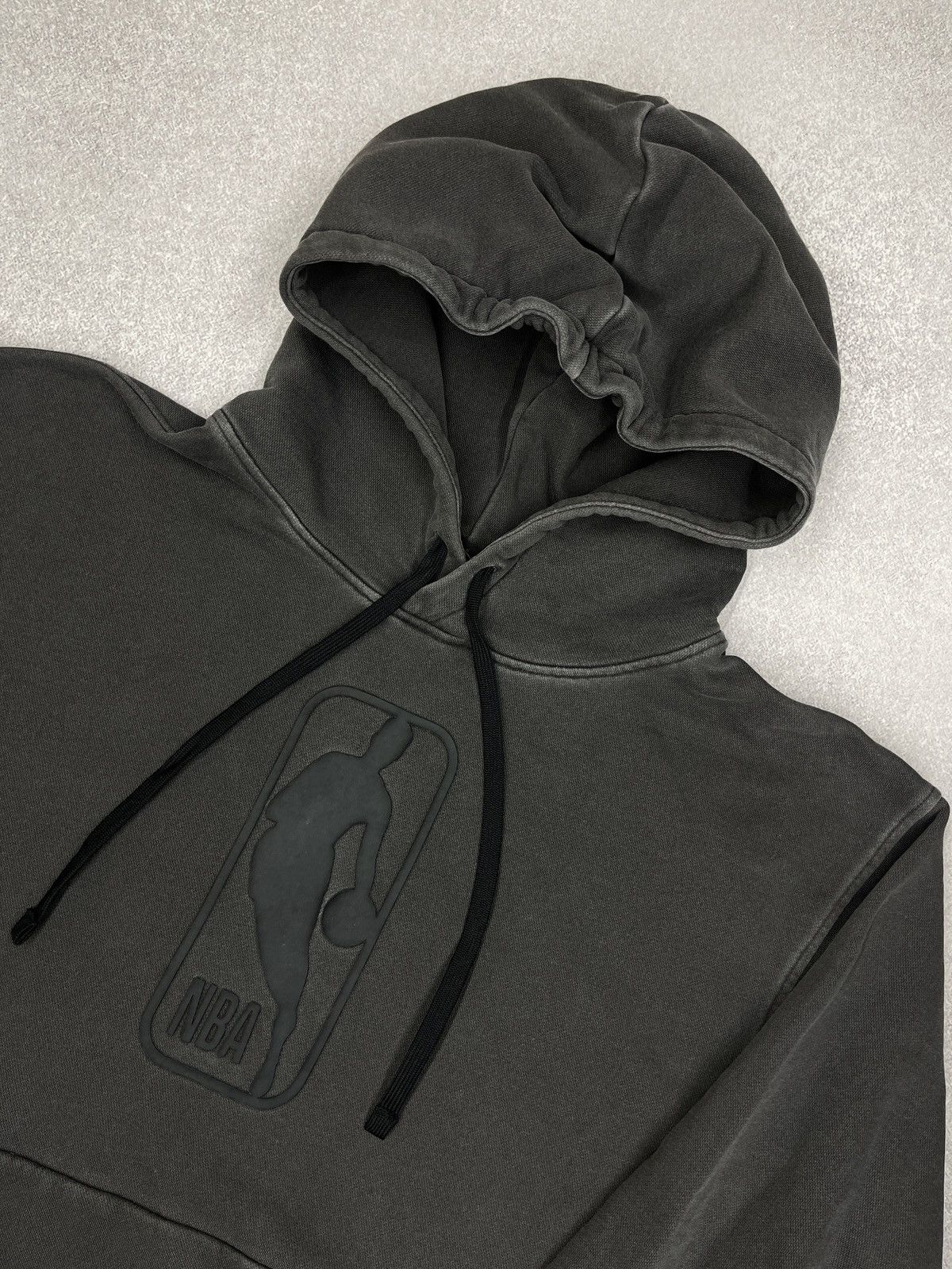 Nike Mens Nike NBA Team 31 Courtside Hoodie Grey Faded Tech Acg Size US L / EU 52-54 / 3 - 4 Thumbnail