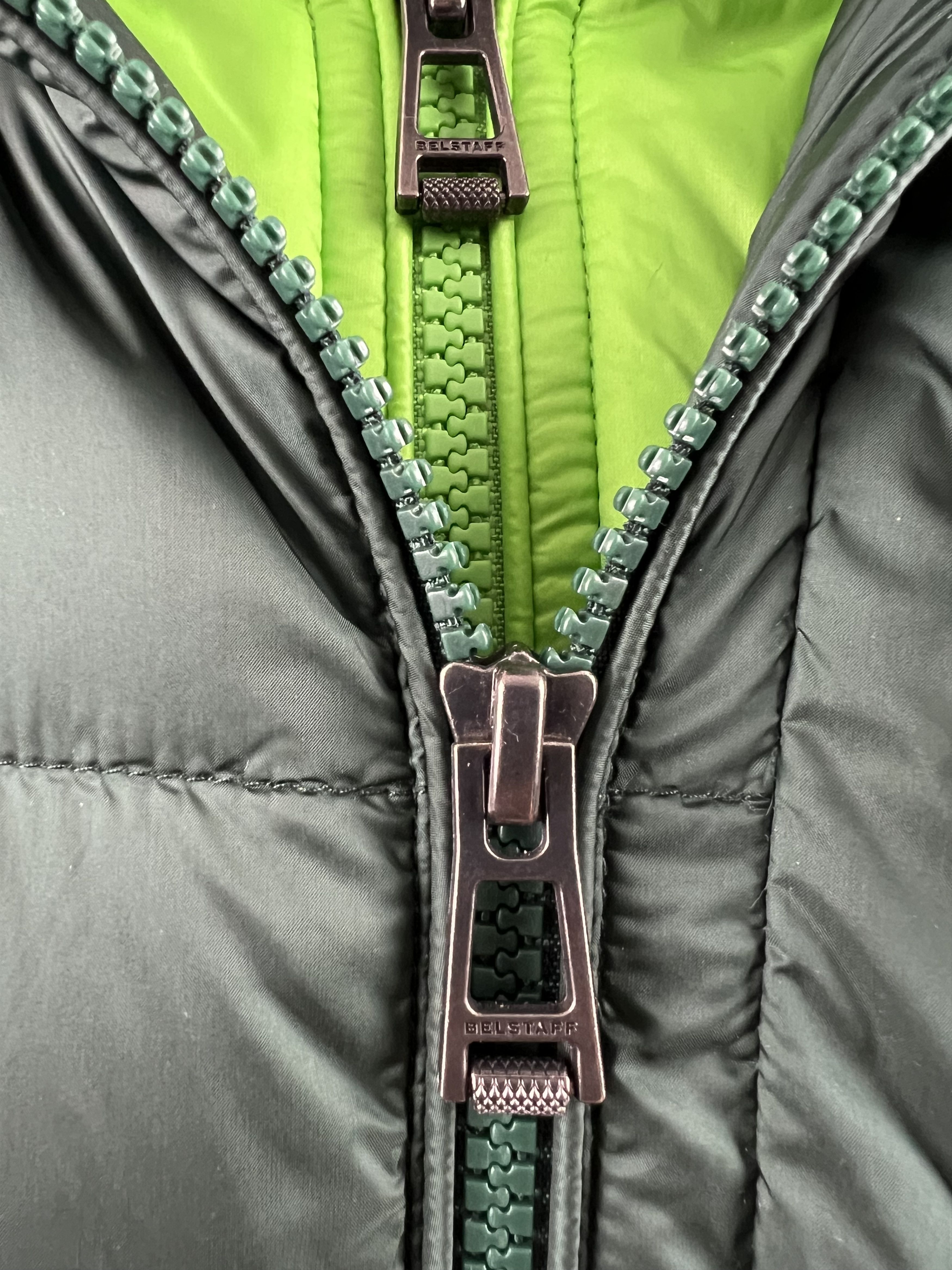 Belstaff Belstaff Green Hooded Down Jacket Puffer Size 52 Size US L / EU 52-54 / 3 - 7 Thumbnail