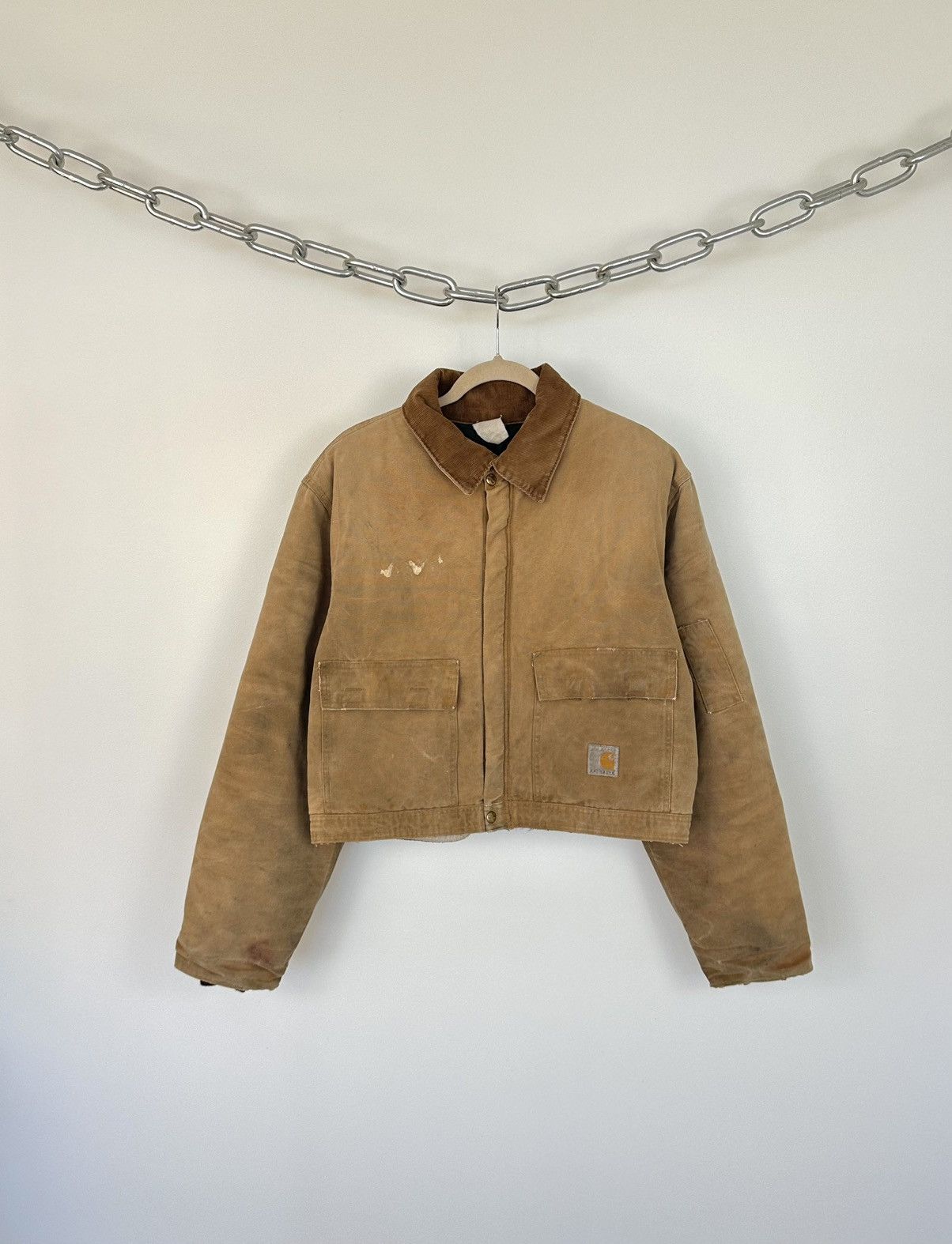 Carhartt × Vintage Vintage Carhartt 100 years Detroit Jacket | Grailed