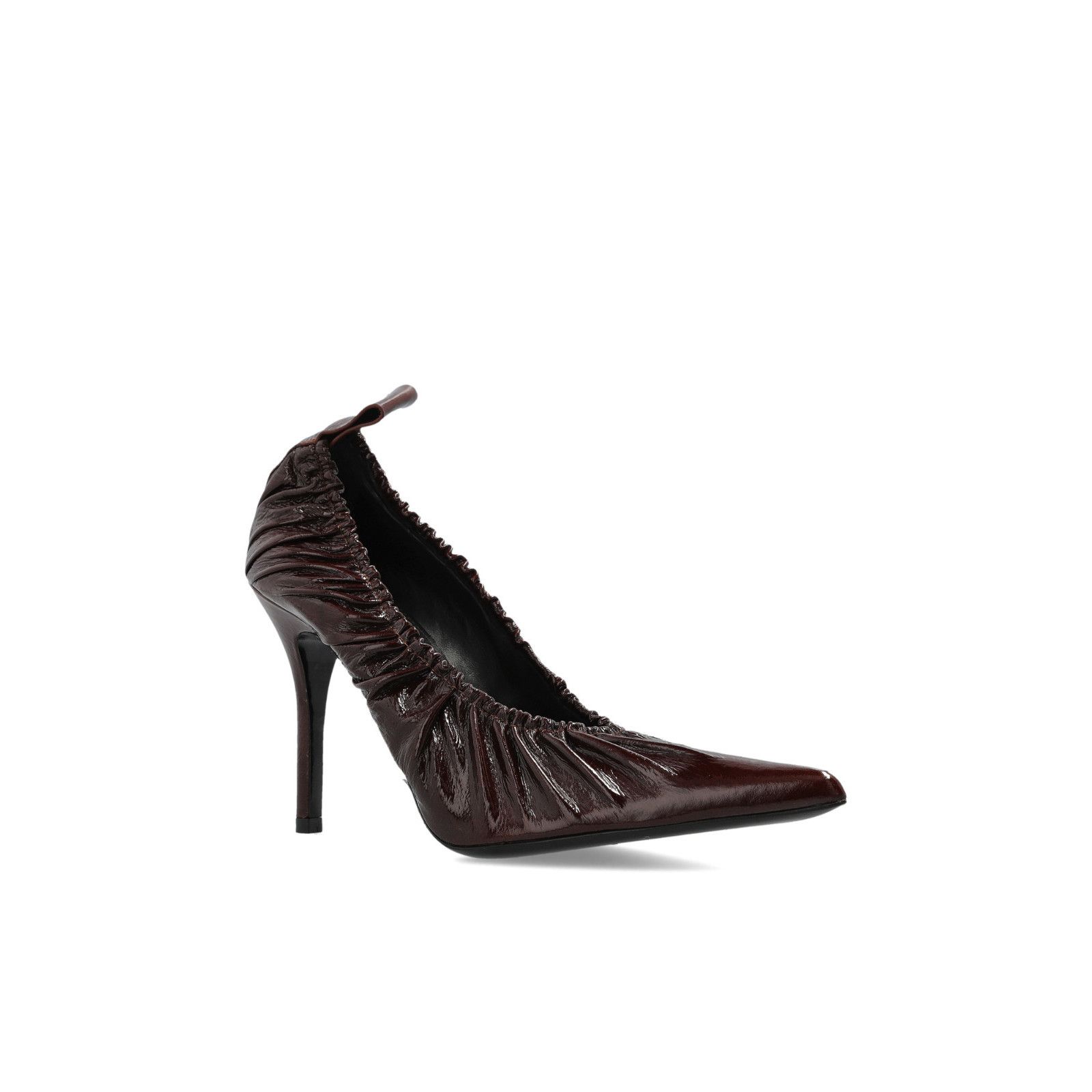 Balenciaga IRO Fronce Heeled Pumps 105mm Brown New & Authentic (Women's Size US 8 / IT 38 - 2 Thumbnail