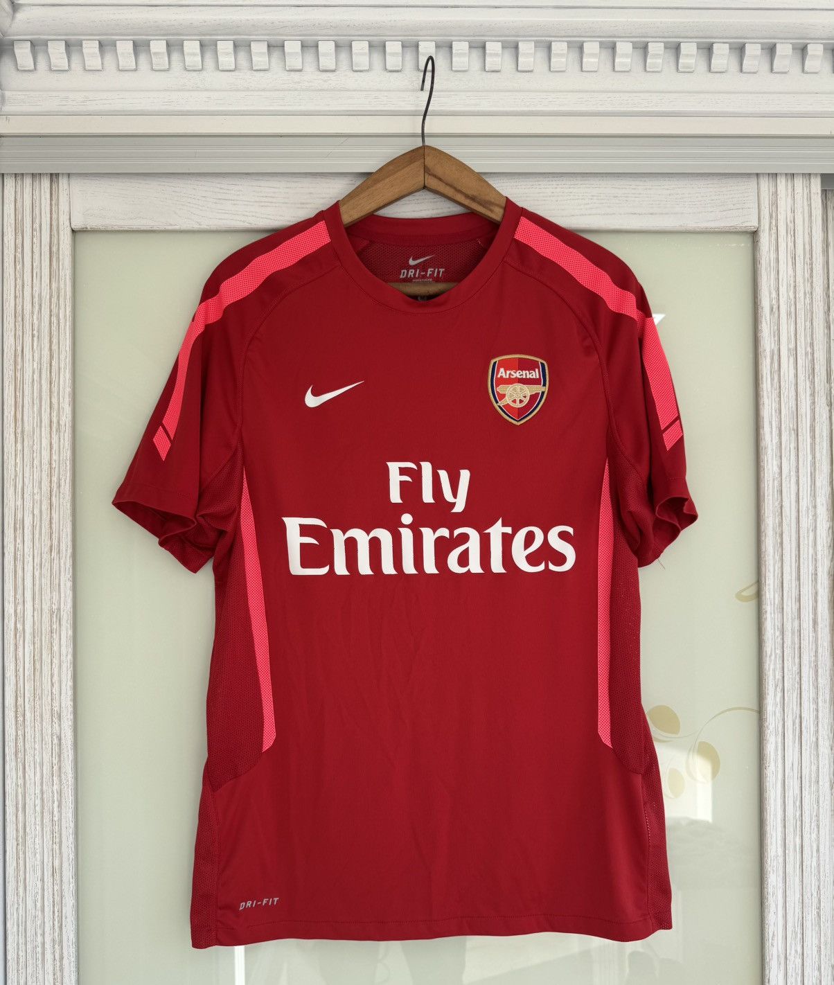 Nike Arsenal 2010-2011 Soccer Jersey Football Kit Shirt Size US M / EU 48-50 / 2 - 1 Thumbnail