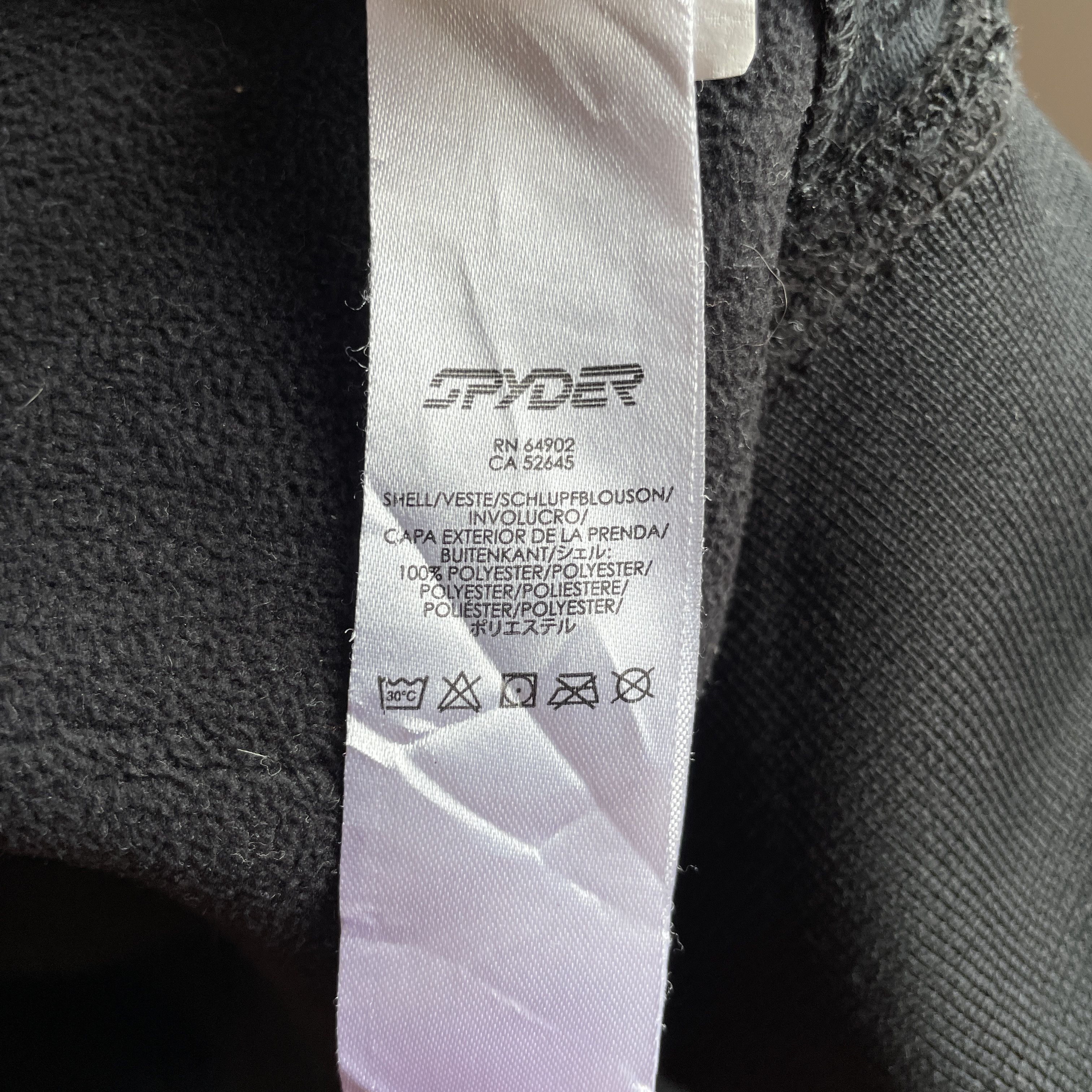 Spyder Spyder Womens Core Sweater Fleece Lined Zip Hoodie Size XL Size XL / US 12-14 / IT 48-50 - 11 Thumbnail