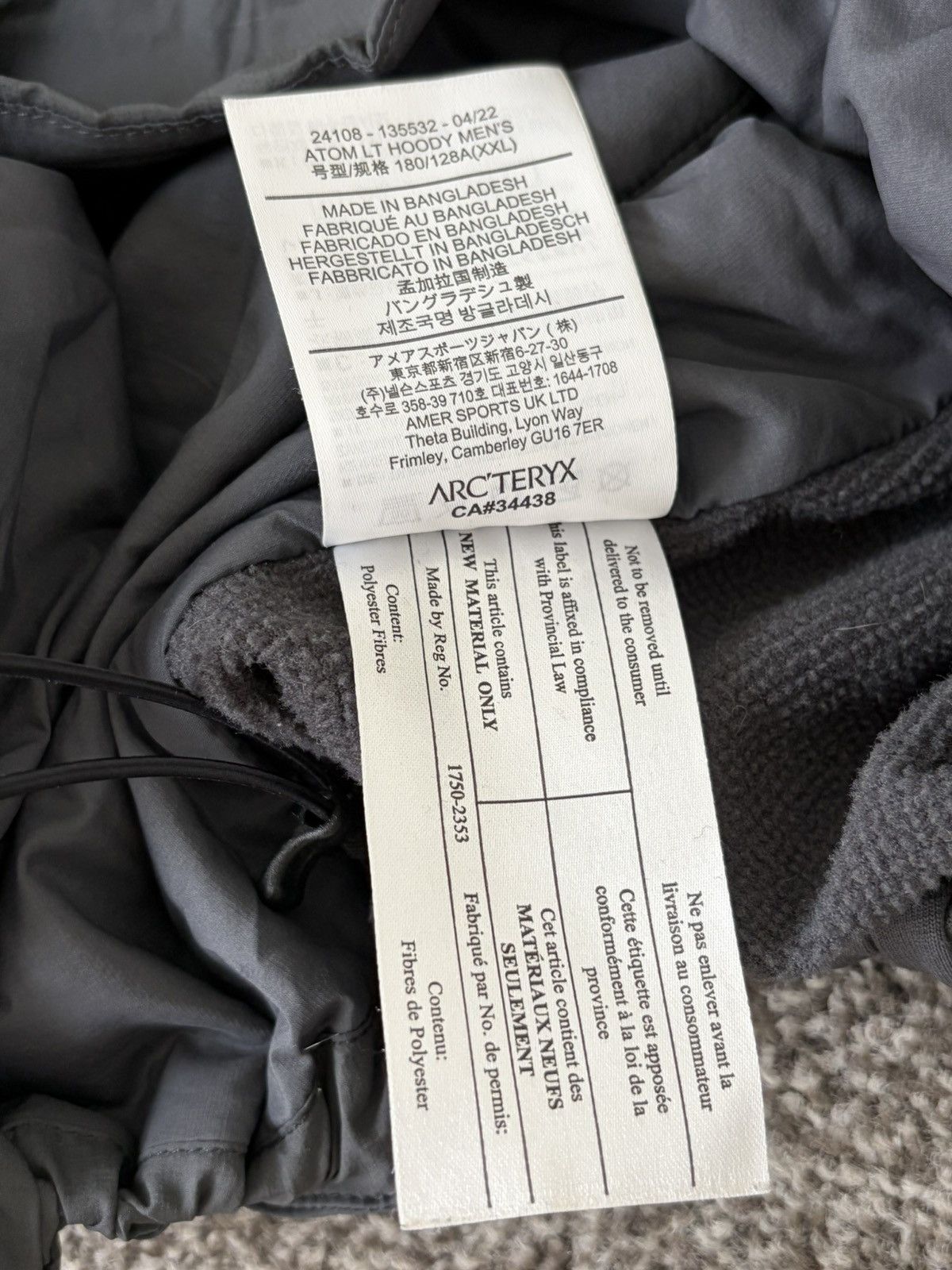 Arc'teryx Arc'teryx Atom Hoody Jacket Size US XXL / EU 58 / 5 - 5 Thumbnail
