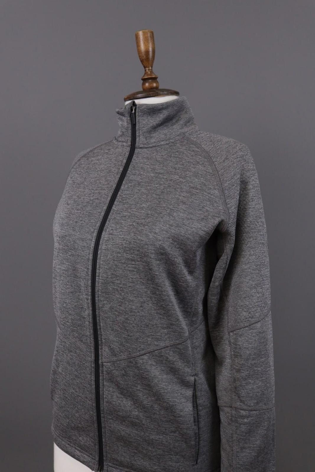 Rossignol Rossignol Gray Full Zip Mock Neck Fleece Jacket Size S Size S / US 4 / IT 40 - 5 Thumbnail