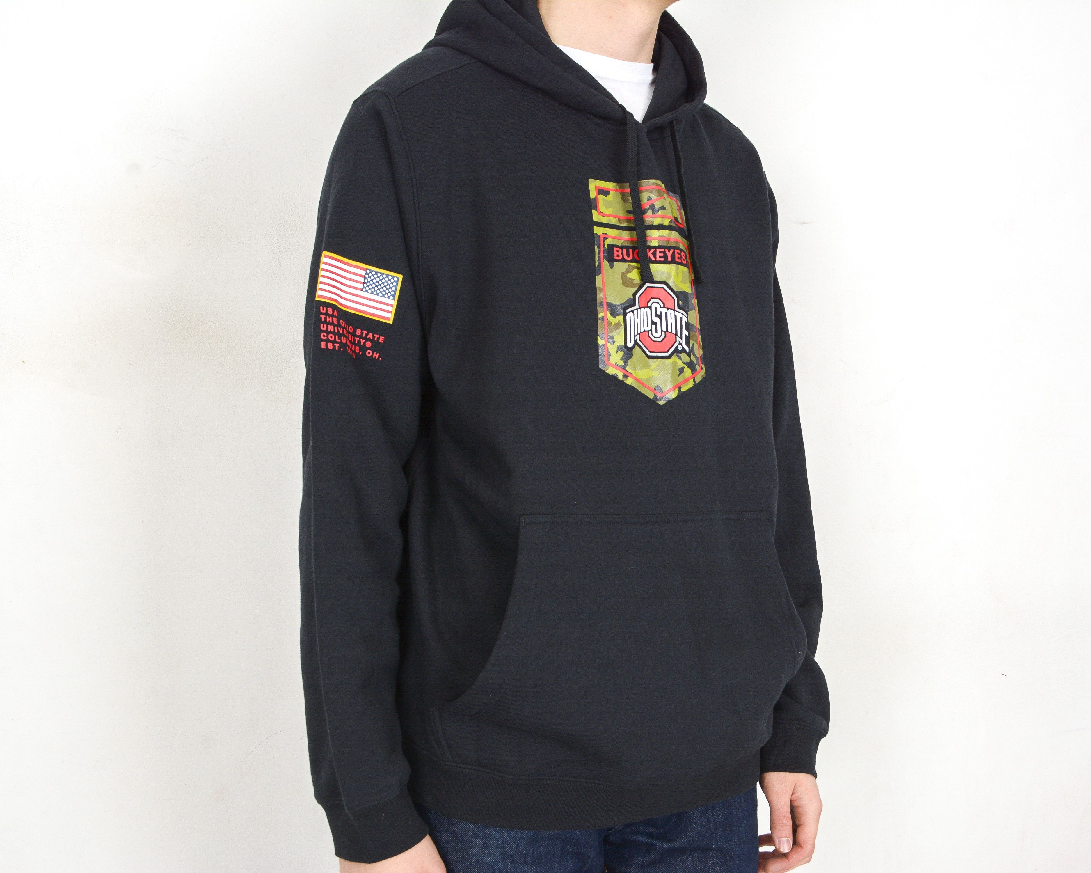 Nike Buckeyes Ohio State Salute Service Army Hoodie jumper 2xl Size US XXL / EU 58 / 5 - 4 Thumbnail