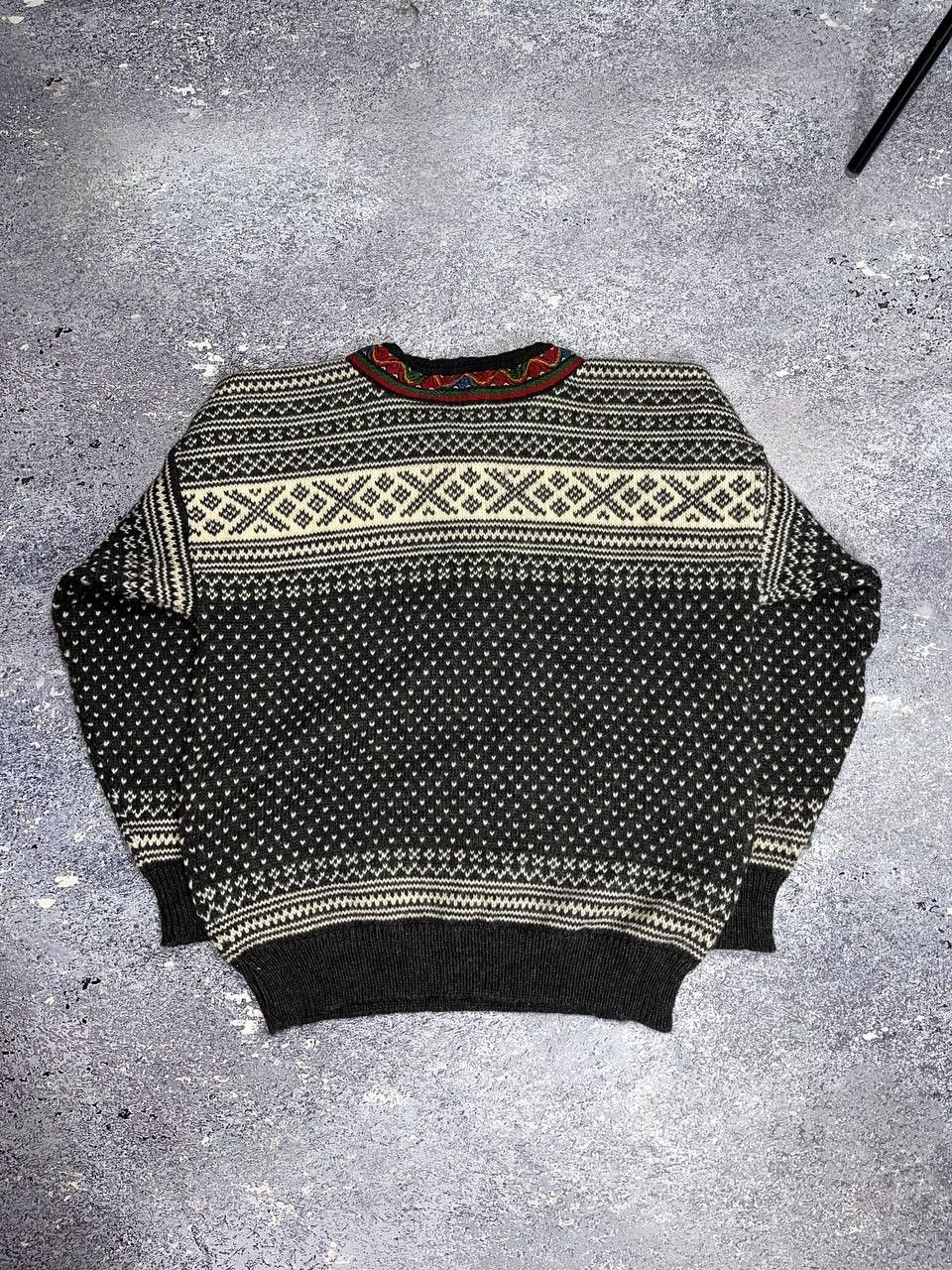Dale Of Norway Dale of Norway Fair Isle Pure Wool Clasp Pullover Sweater Size US M / EU 48-50 / 2 - 5 Thumbnail