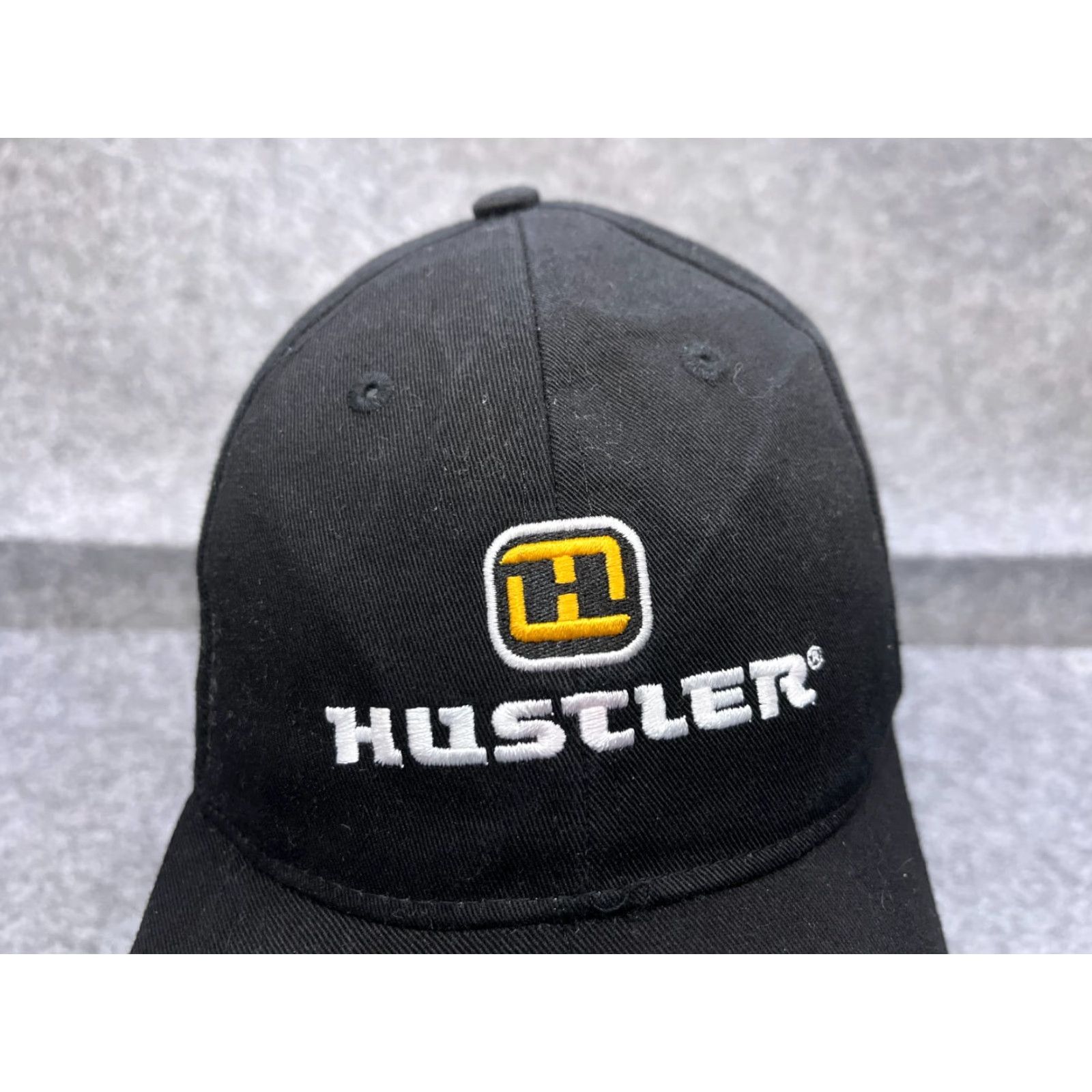Equipment Hustler Outdoor Equipment Baseball Cap Adjustable Lightweight Cotton Black One Size Mens Size ONE SIZE - 2 Thumbnail