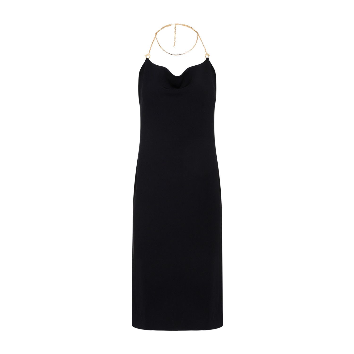 Bottega Veneta Bottega Veneta Viscose Midi Dress Size XS / US 0-2 / IT 36-38 - 1 Thumbnail