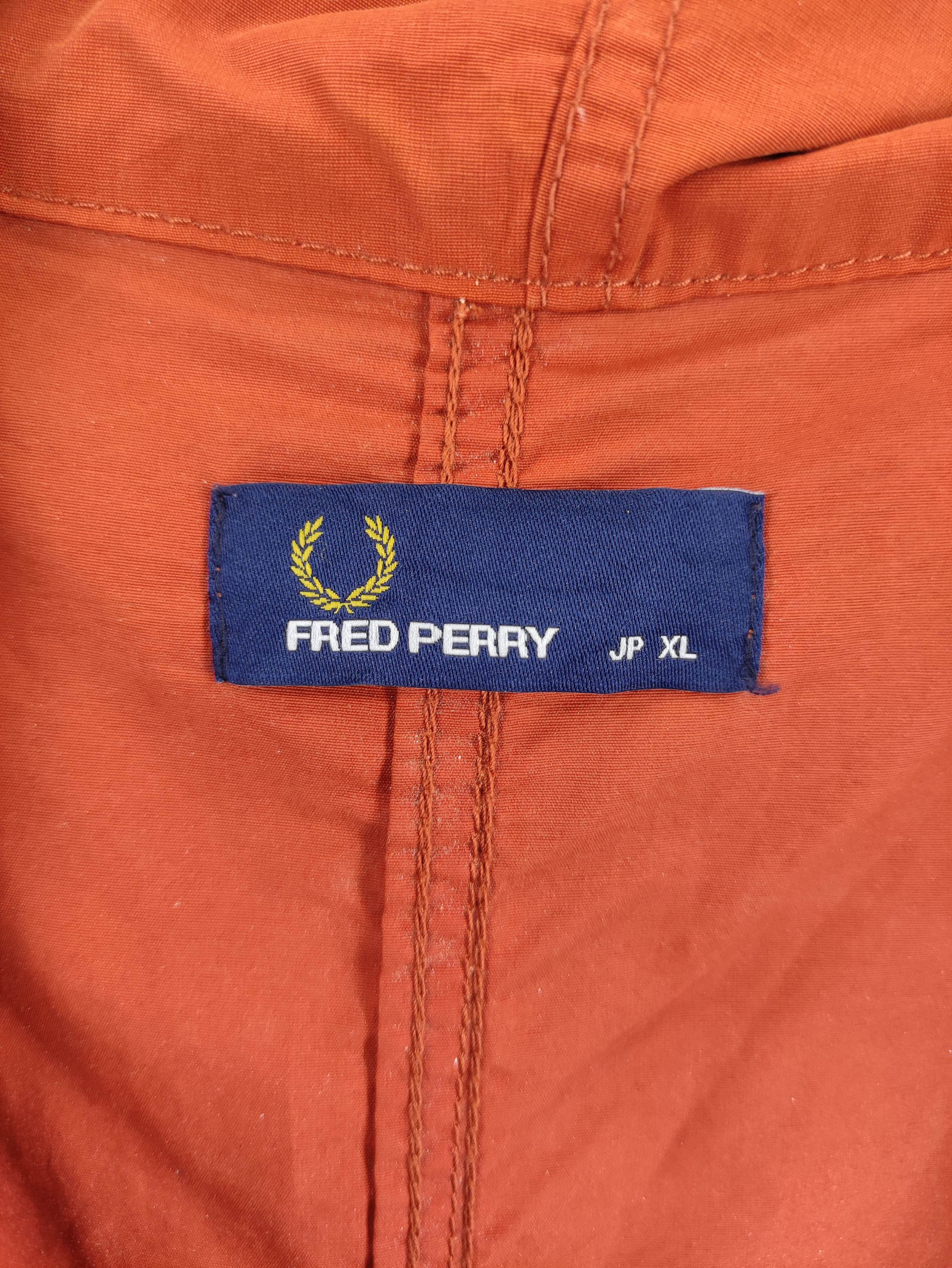 Fred Perry Vintage Fred Perry Parka Hoodie Jacket Size US XL / EU 56 / 4 - 5 Thumbnail