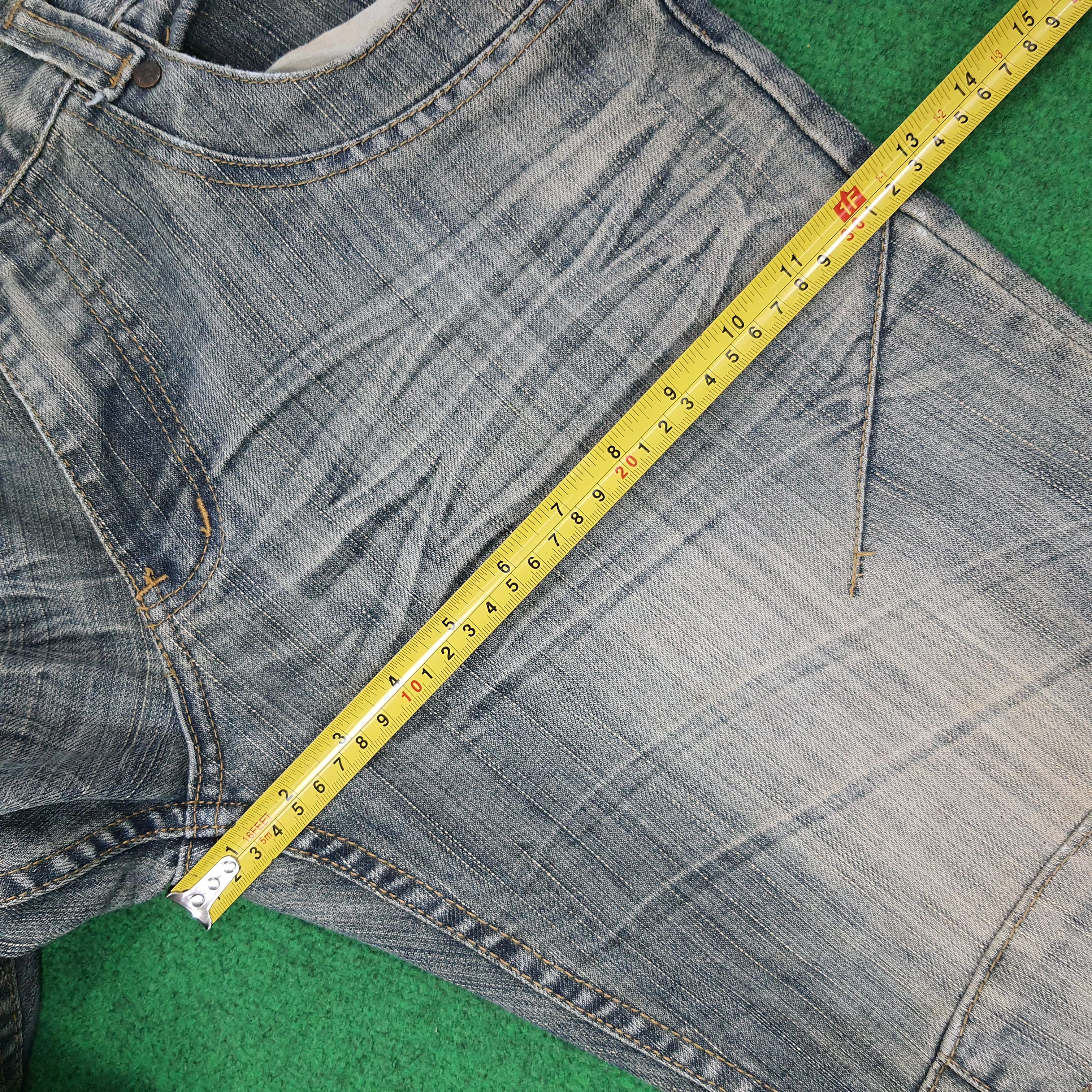 FUSAI Vintage FUSAI Focus USA Y2K Jeans C258N25 Size US 33 - 17 Thumbnail