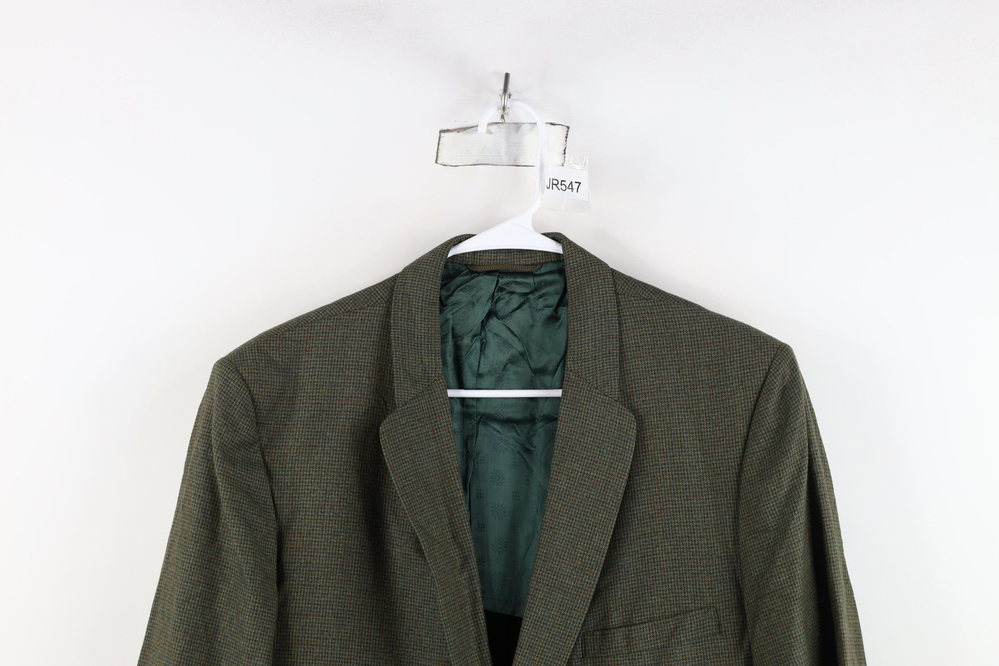 Vintage Vintage 50s 60s Rockabilly Houndstooth Blazer Jacket USA Size US XL / EU 56 / 4 - 2 Thumbnail