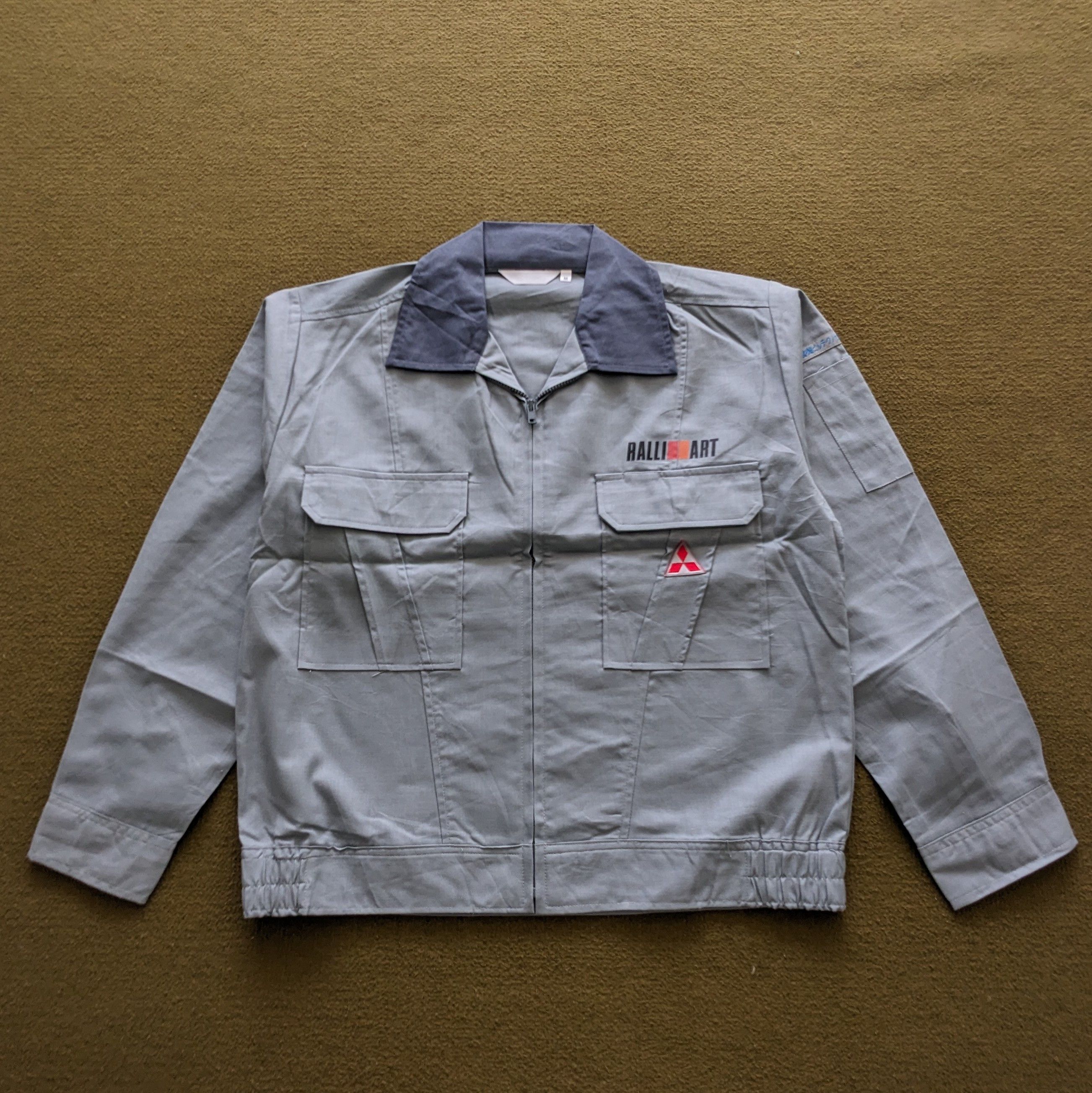 Vintage Vintage MITSUBISHI RALLI ART Racing Custom Worker Jacket Size US M / EU 48-50 / 2 - 1 Thumbnail