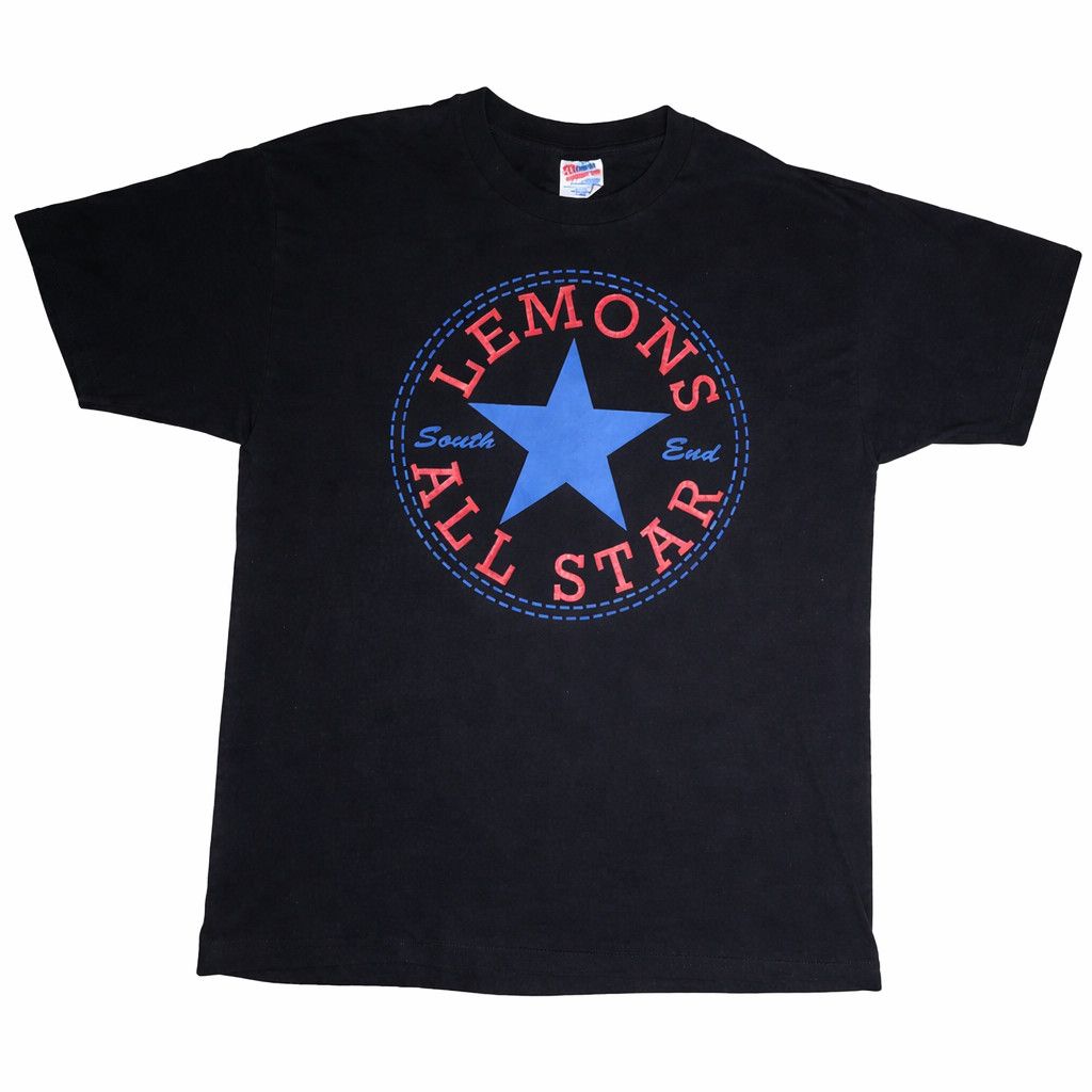Converse 90s Vtg Converse All Star Graphic T Shirt Single Stitch XL Size US XL / EU 56 / 4 - 1 Thumbnail