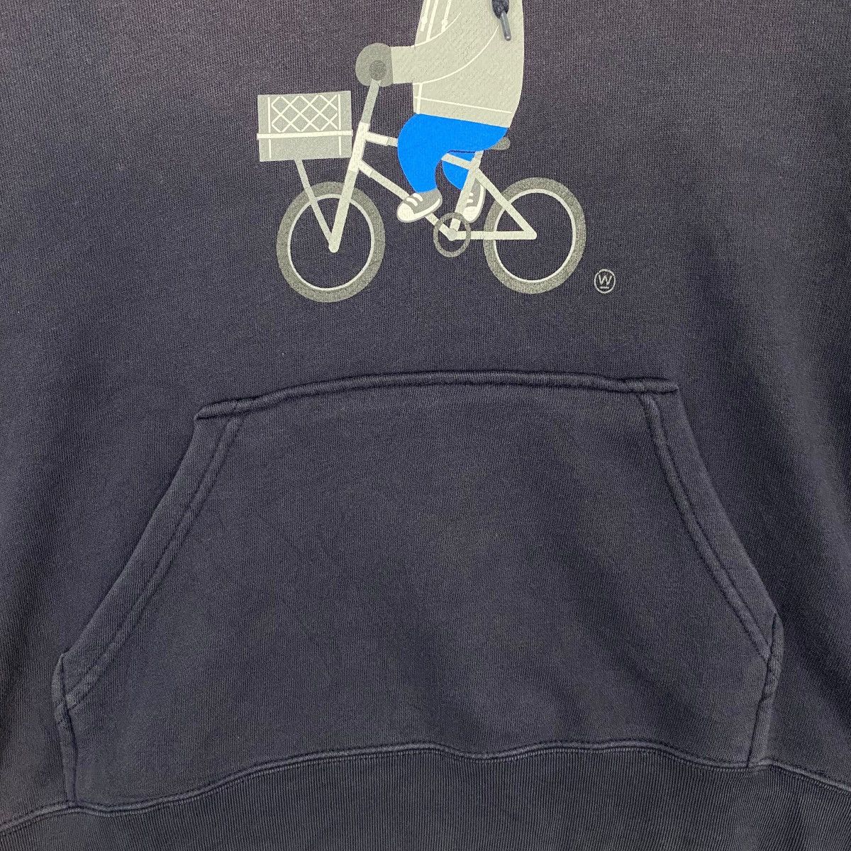 Vintage Vintage Beams Japan Britpop Hoodie Sweater Blue Size M Size M / US 6-8 / IT 42-44 - 5 Thumbnail