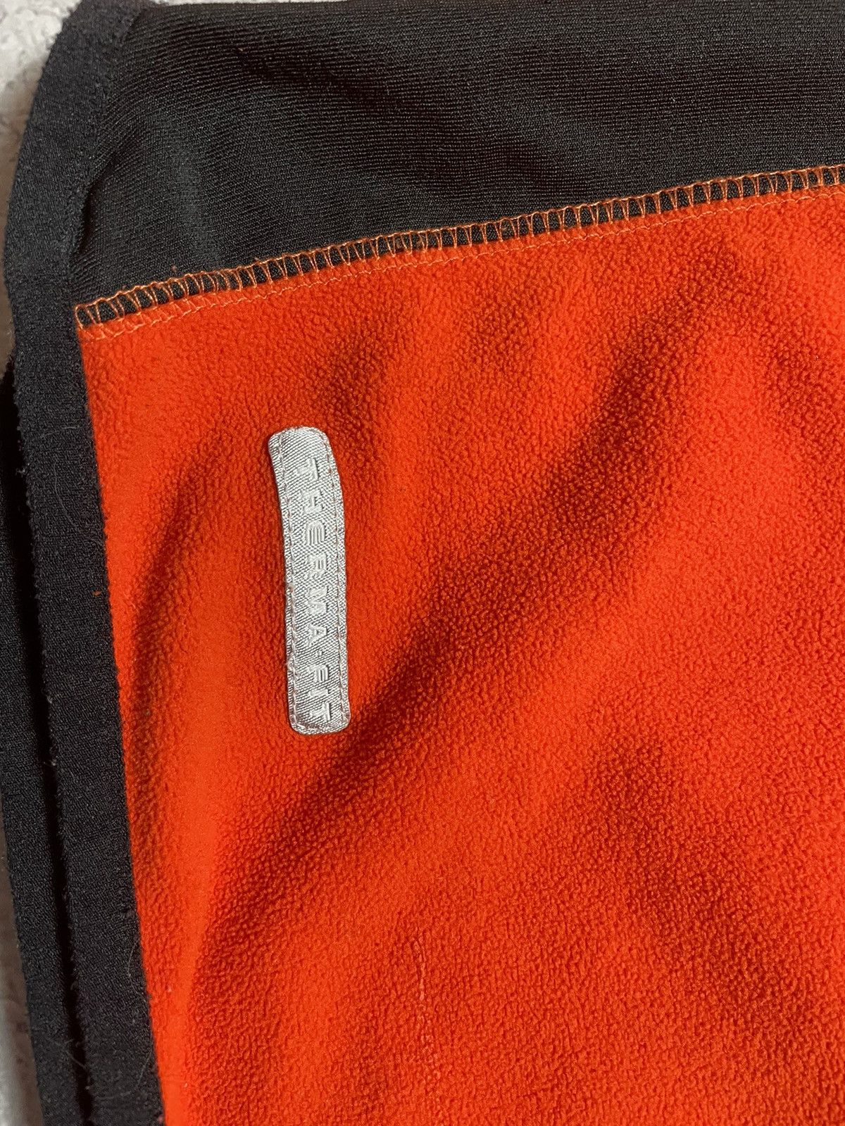 Nike × Vintage Vintage Fleece Jacket 1/2 Zip Pullover Nike Y2K Drill Swoosh Size US S / EU 44-46 / 1 - 5 Thumbnail