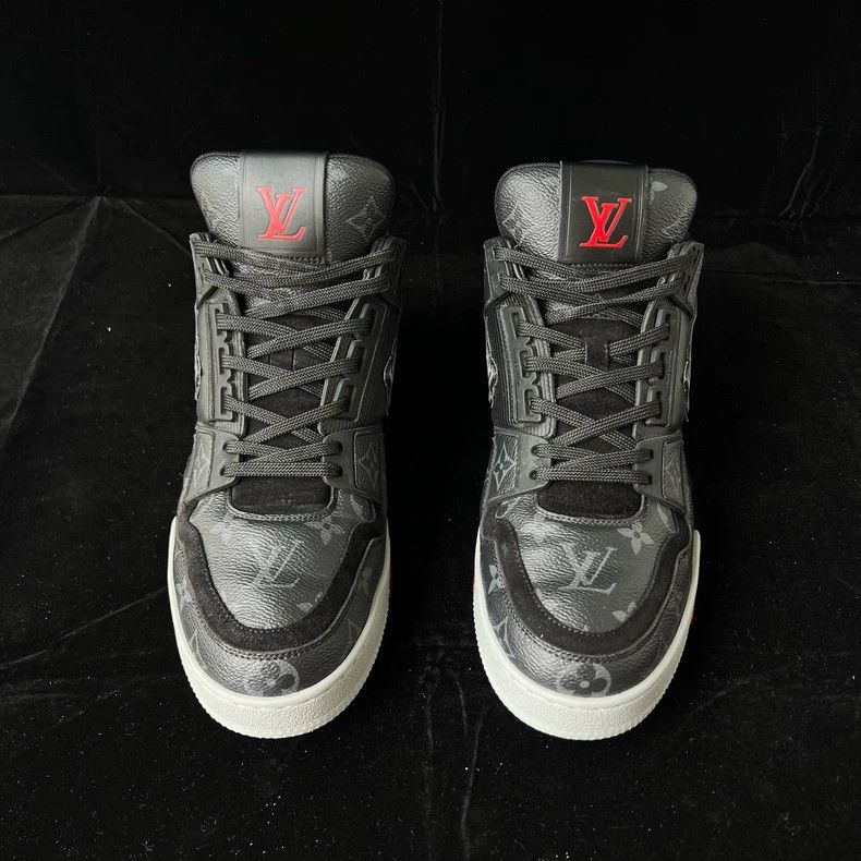 Louis Vuitton Louis Vuitton Trainer High Top Board Shoes Size US 9.5 / EU 42-43 - 2 Thumbnail