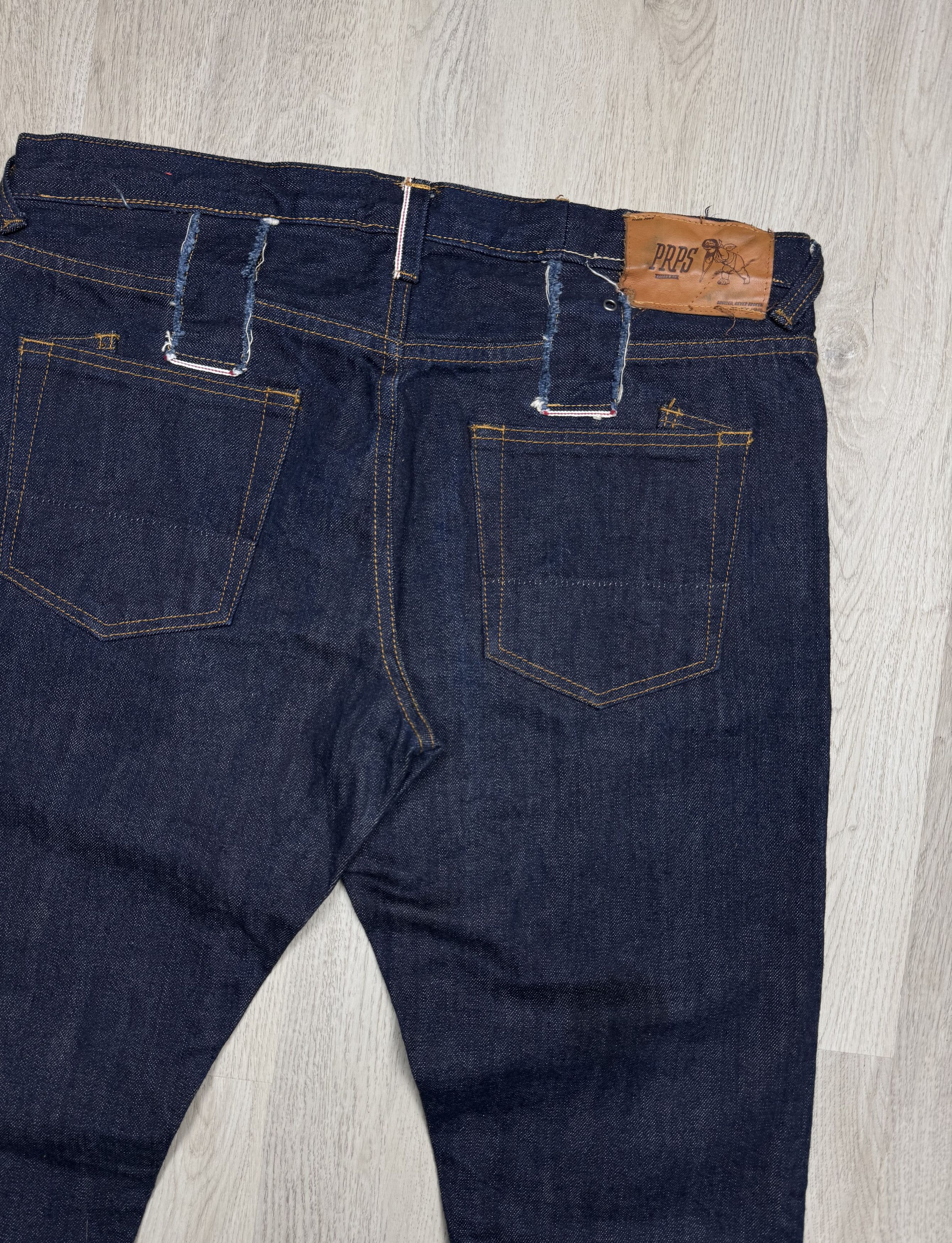 Prps PRPS Mens Japanese Salvage Denim Pants Jeans Size US 34 / EU 50 - 7 Thumbnail