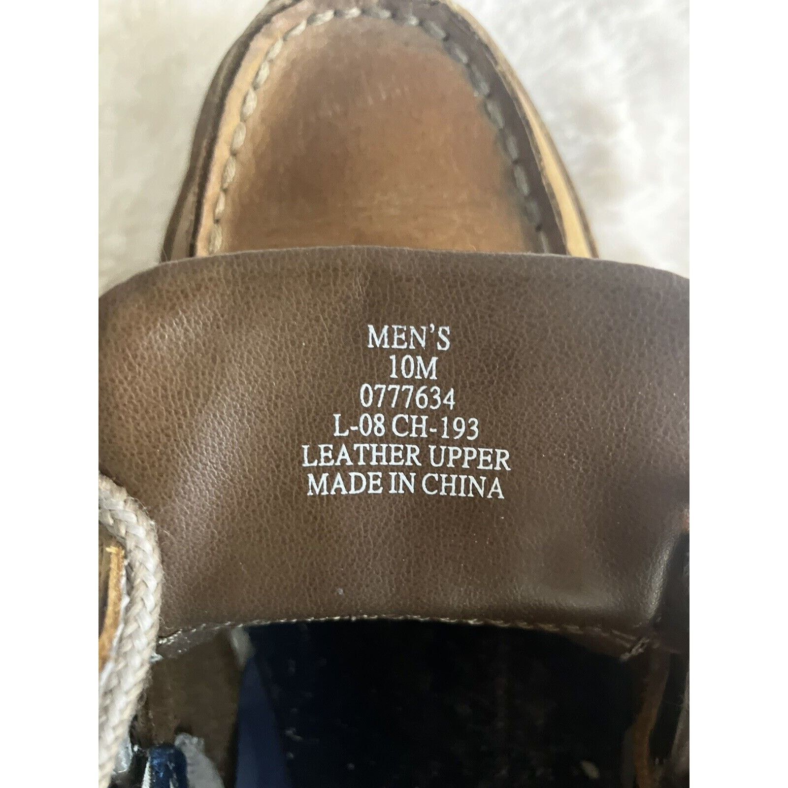 Sperry Sperry Top-Sider Men's Sahara Boat Shoe, Size 10M - Brown Size US 10 / EU 43 - 5 Thumbnail