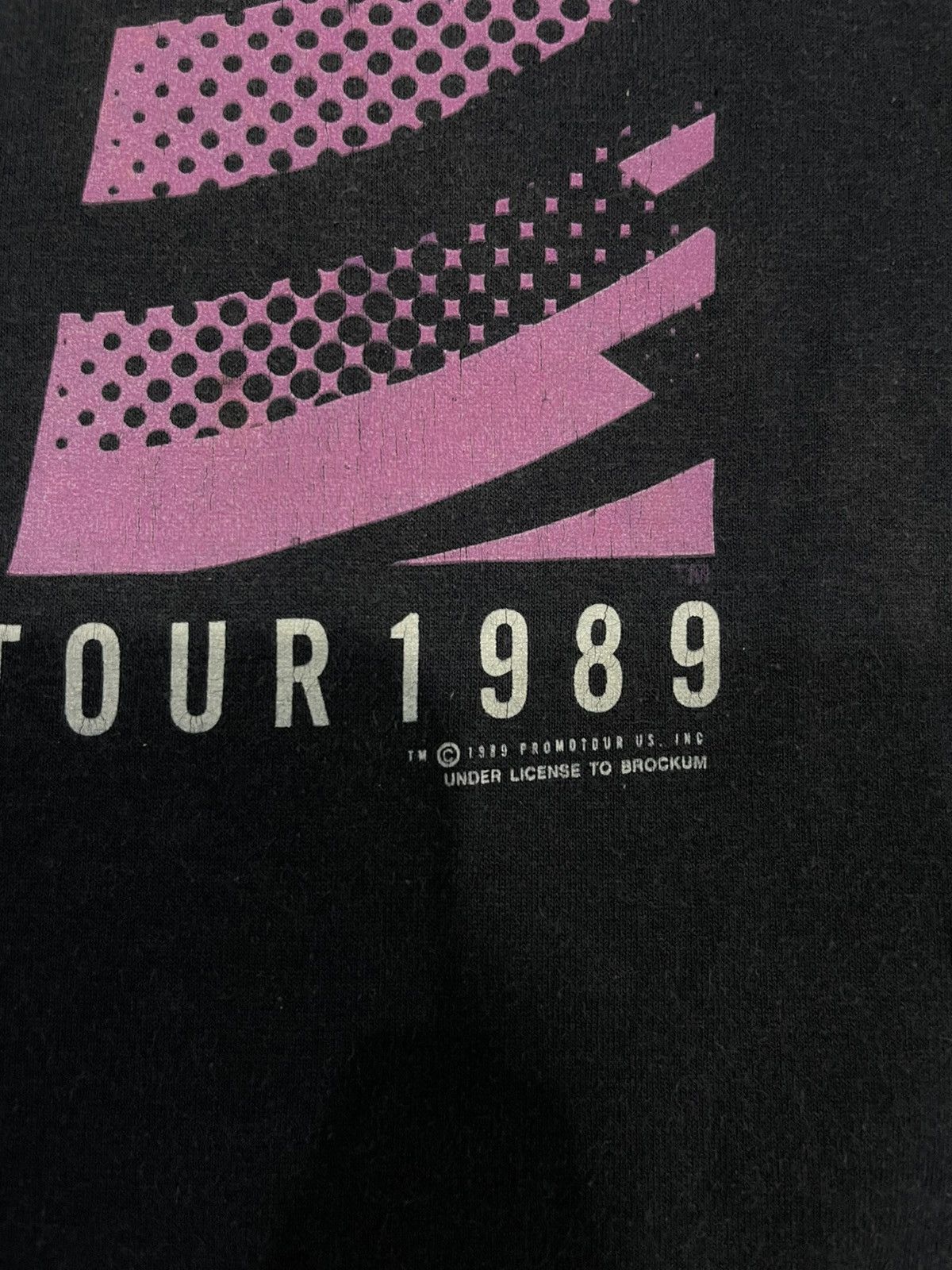 Band Tees × The Rolling Stones × Vintage ROLLING STONES STEELWHEELS THE NORTH AMERICAN TOUR 1989s Size US M / EU 48-50 / 2 - 4 Thumbnail