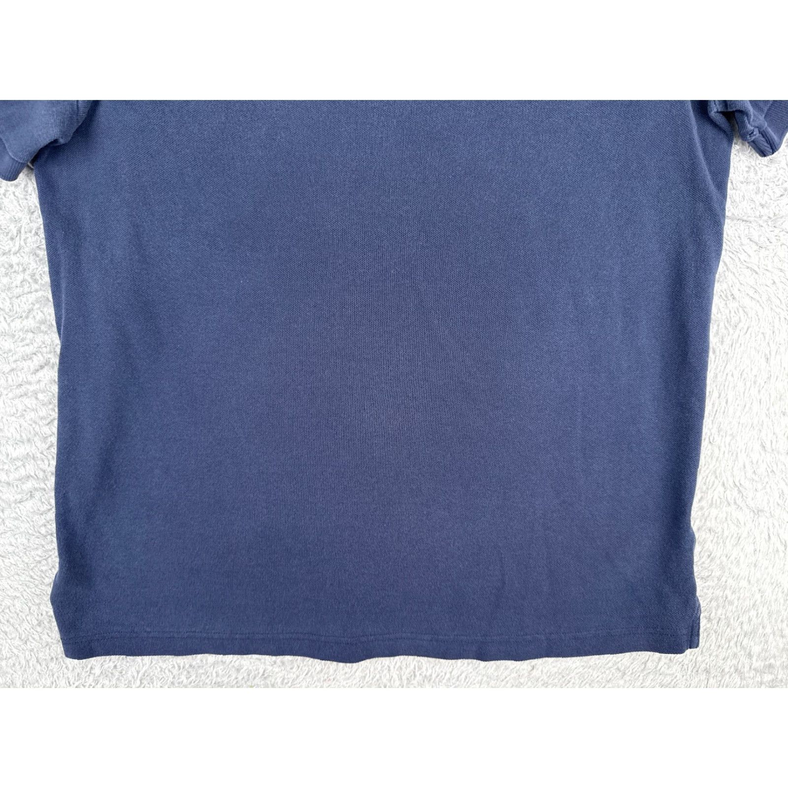 Tommy Hilfiger Tommy Hilfiger Polo Shirt Men Large Blue 100% Cotton Custom Fit Short Sleeve Slim Trim Embroidered Logo Sports Modern Theme Mens Size US L / EU 52-54 / 3 - 5 Thumbnail