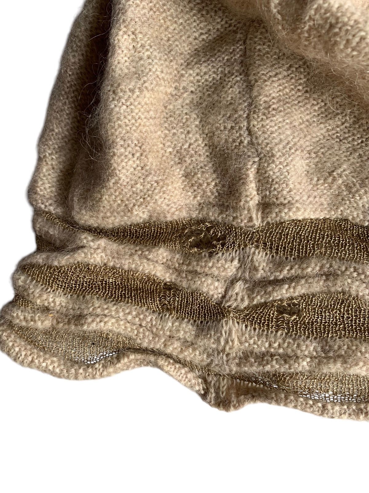 CA4LA × Japanese Brand Punk Bondage style CA4LA Distressed Beanie Hats With Hole Size ONE SIZE - 7 Thumbnail