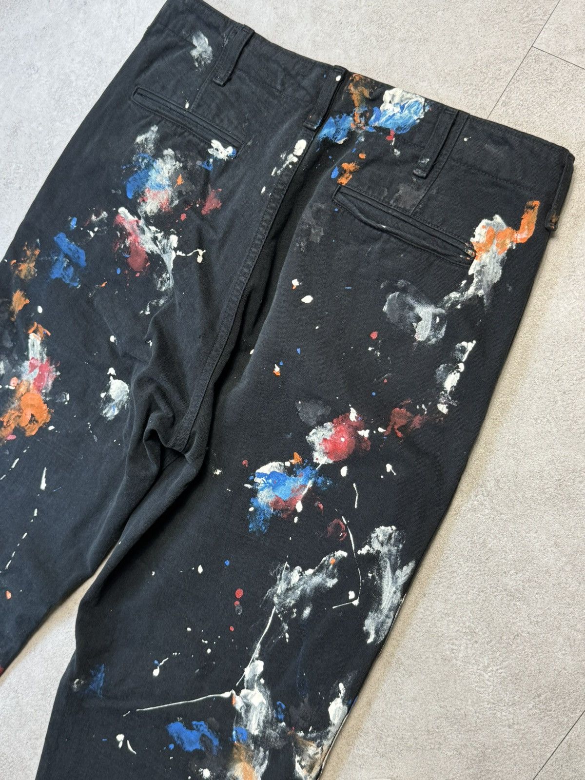 Comme des Garcons × Comme des Garcons Homme × Comme des Garcons Homme Plus Comme Des Garcons Homme Paint Pants Size US 30 / EU 46 - 3 Thumbnail