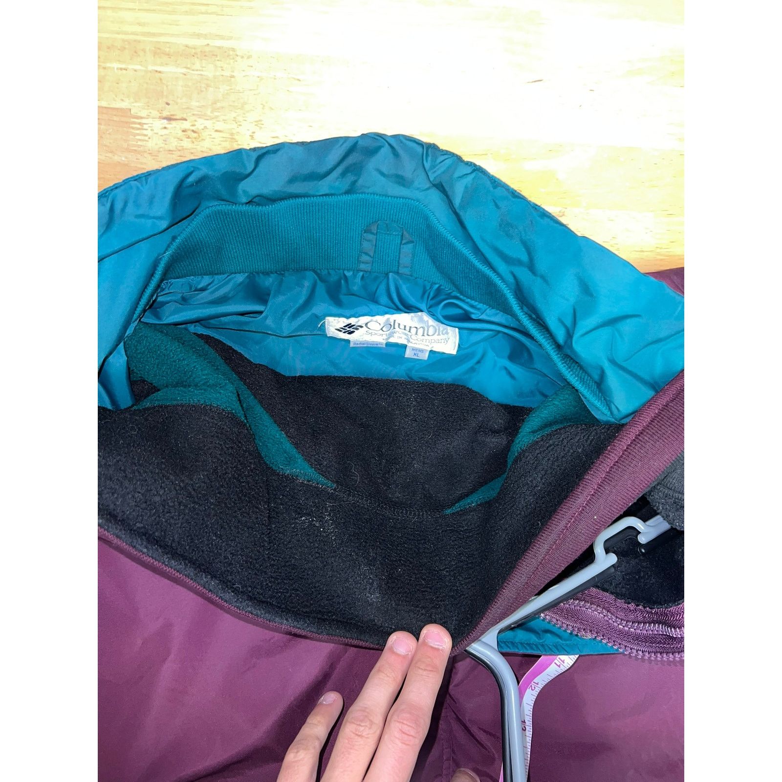 Vintage Vintage Columbia Radial Sleeve Jacket Bugaboo Purple XL Size US XL / EU 56 / 4 - 14 Thumbnail