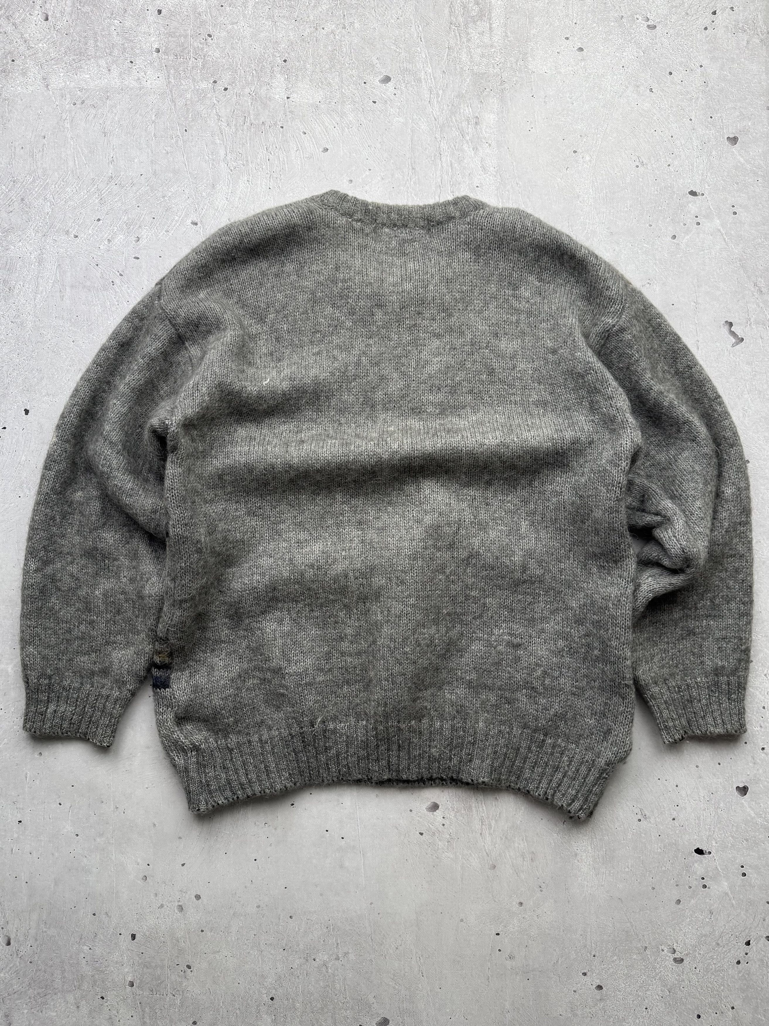 Vintage Casablanca Vintage Mohair Distressed Sweater Size US XL / EU 56 / 4 - 11 Thumbnail