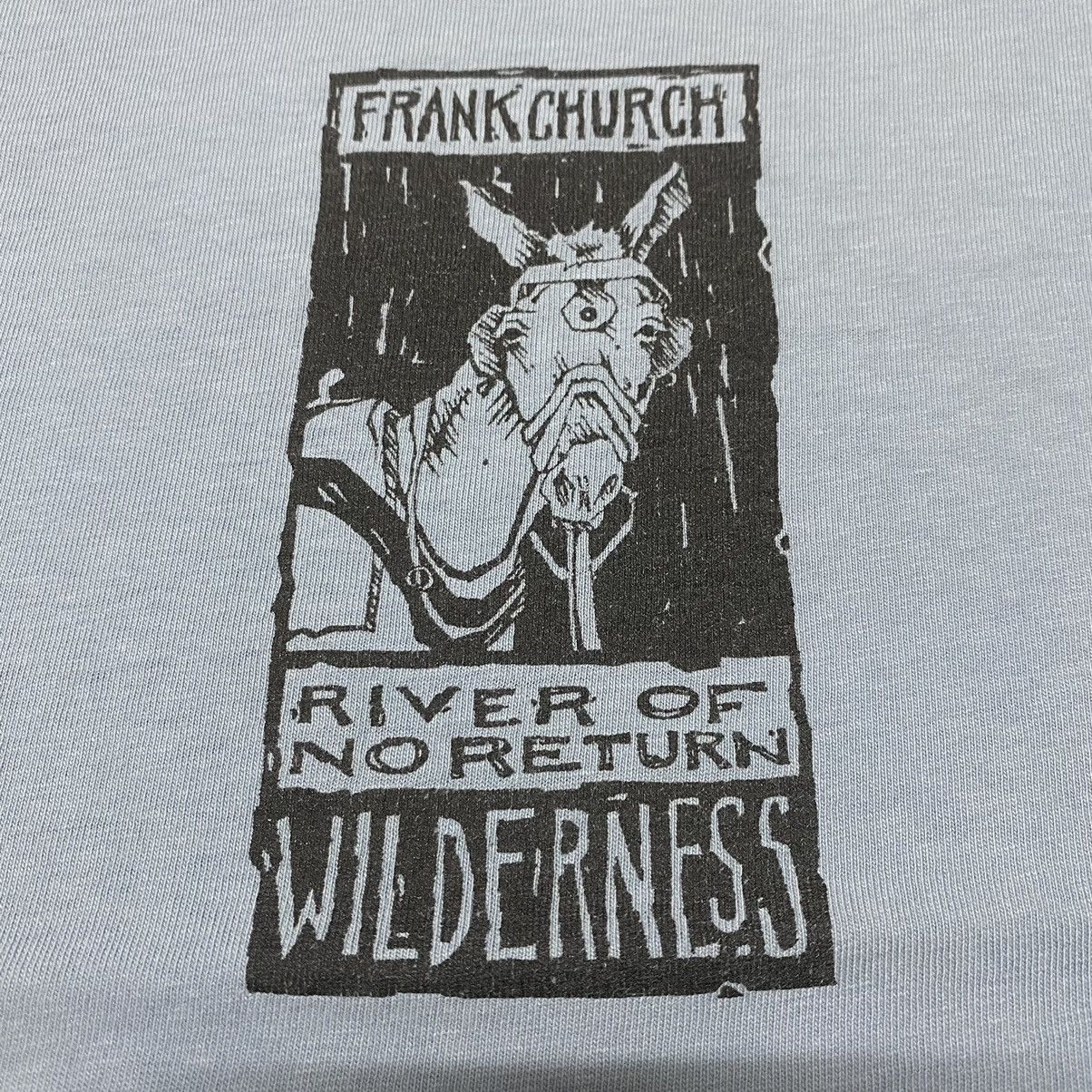 Hanes × Vintage VINTAGE 90’s FRANKCHURCH WILDERNESS LONGSLEEVE T SHIRT Size US L / EU 52-54 / 3 - 6 Thumbnail