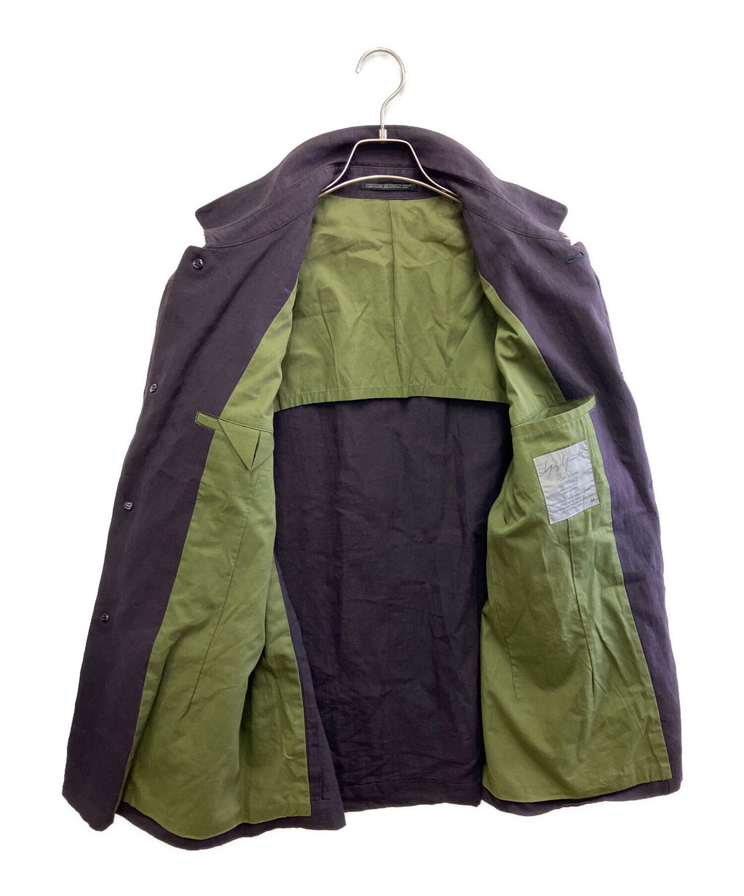 Yohji Yamamoto yohji yamamoto pour homme linen coat Size US M / EU 48-50 / 2 - 3 Thumbnail