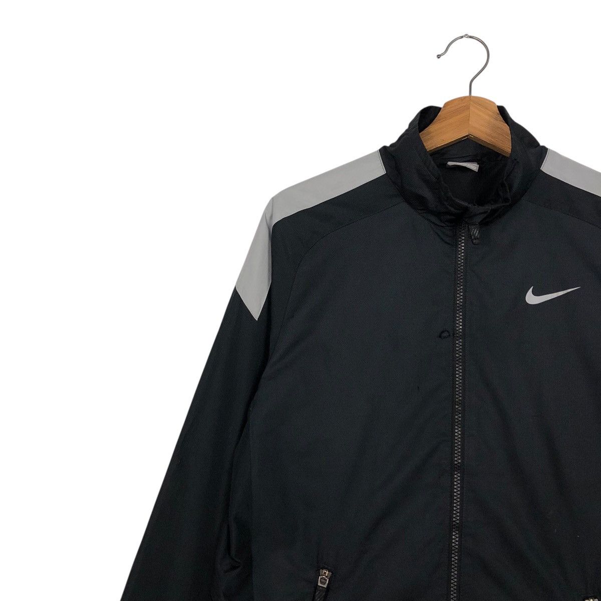 Nike 📌Vintage Bomber Zipper Jacket Nike Size US S / EU 44-46 / 1 - 8 Thumbnail