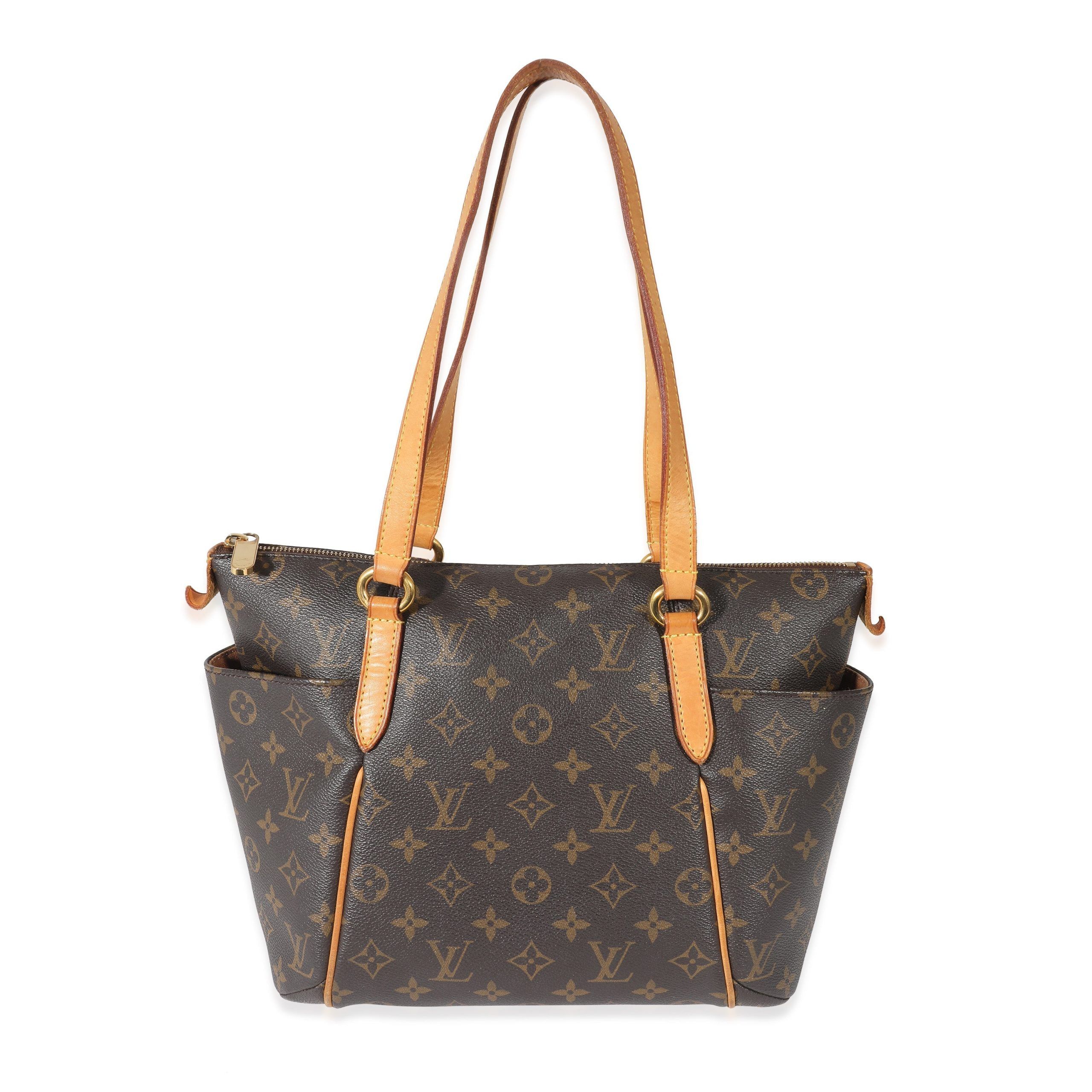 image of Louis Vuitton Monogram Canvas Totally Pm in Brown, Women's