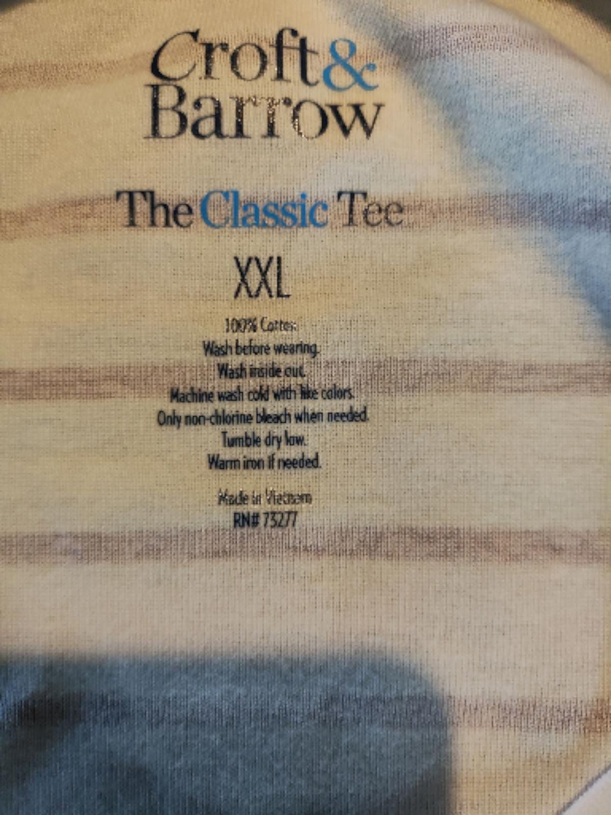 Croft & Barrow Croft & Barrow Women's Classic Short Sleeve Tee Size XXL / US 16-18 / IT 52-54 - 8 Thumbnail
