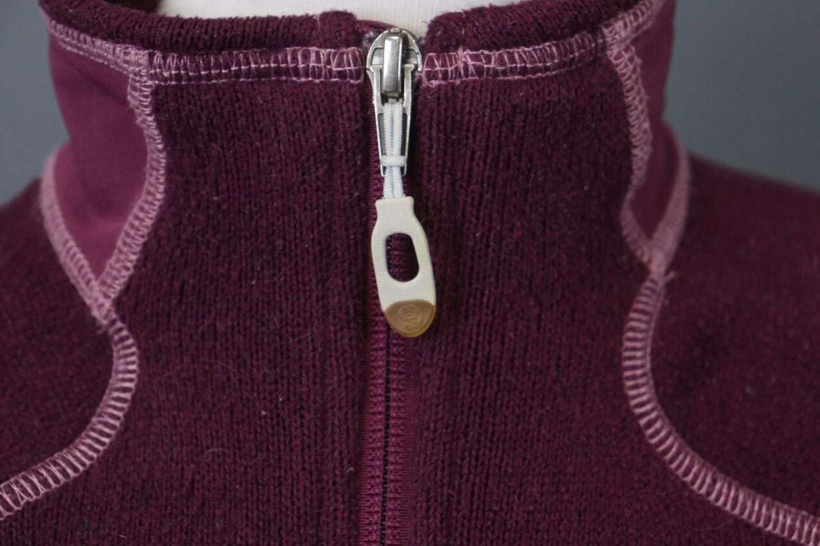 Mountain Hardwear Mountain Hardwear Burgundy Fleece Full Zip Jacket Size M Size M / US 6-8 / IT 42-44 - 7 Thumbnail