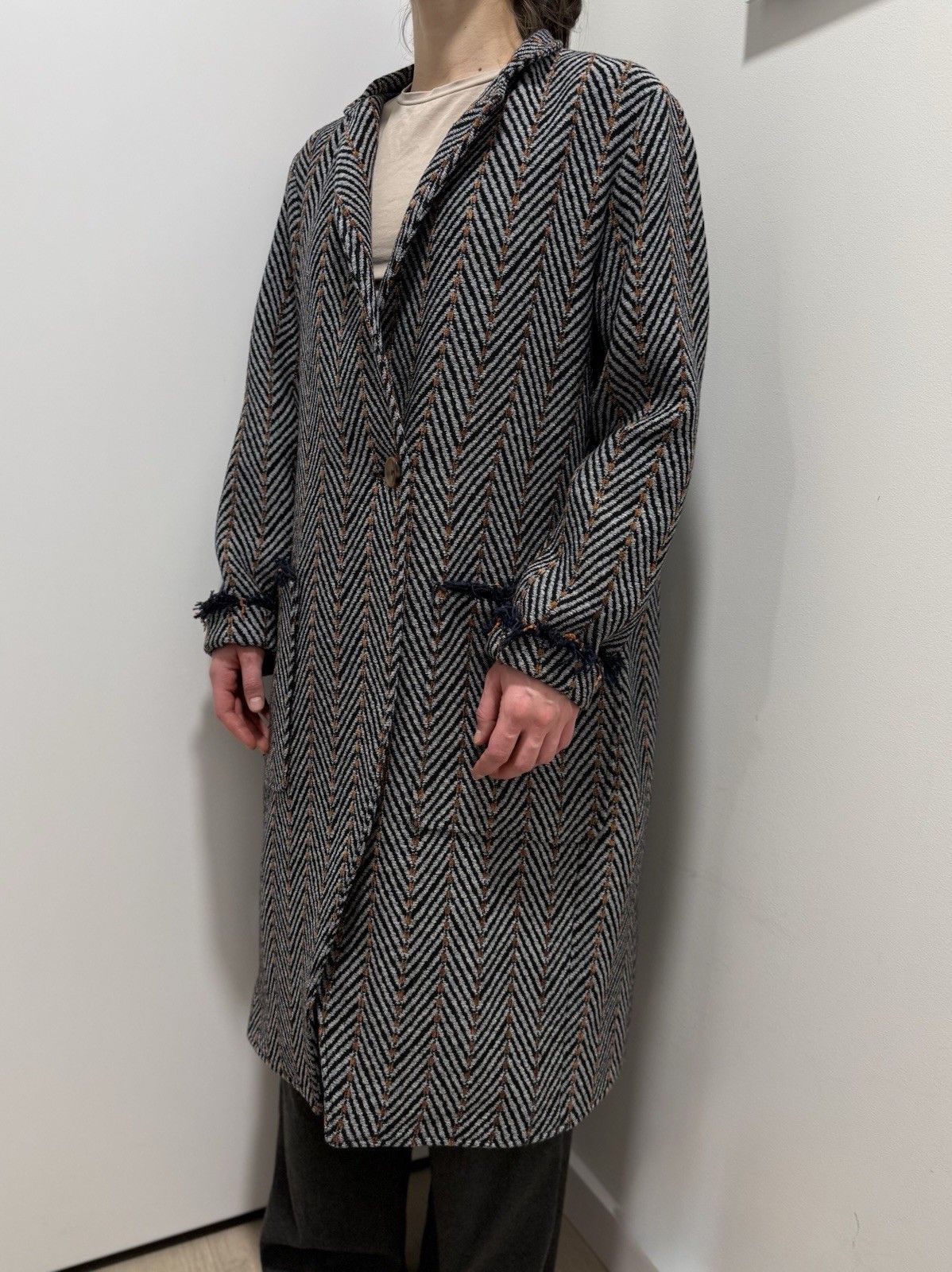 Ulla Johnson Ulla Johnson Eleanor Coat Womens Long Graphite Jacket size S Size S / US 4 / IT 40 - 4 Thumbnail