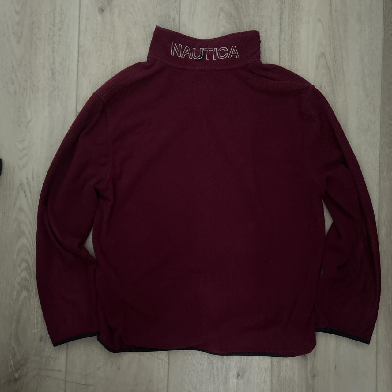 Nautica Vintage Red Nautica Quarter Zip Fleece XL Size US XL / EU 56 / 4 - 2 Thumbnail