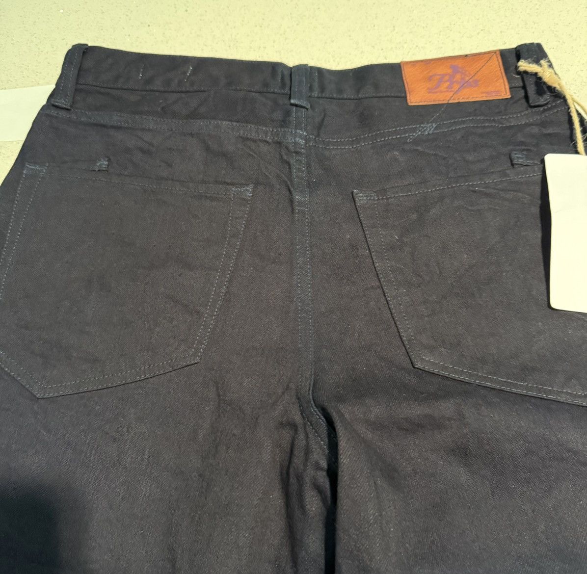 Prps PRPS AMX natural indigo/black jean- high rise tapered Size 31" - 7 Thumbnail