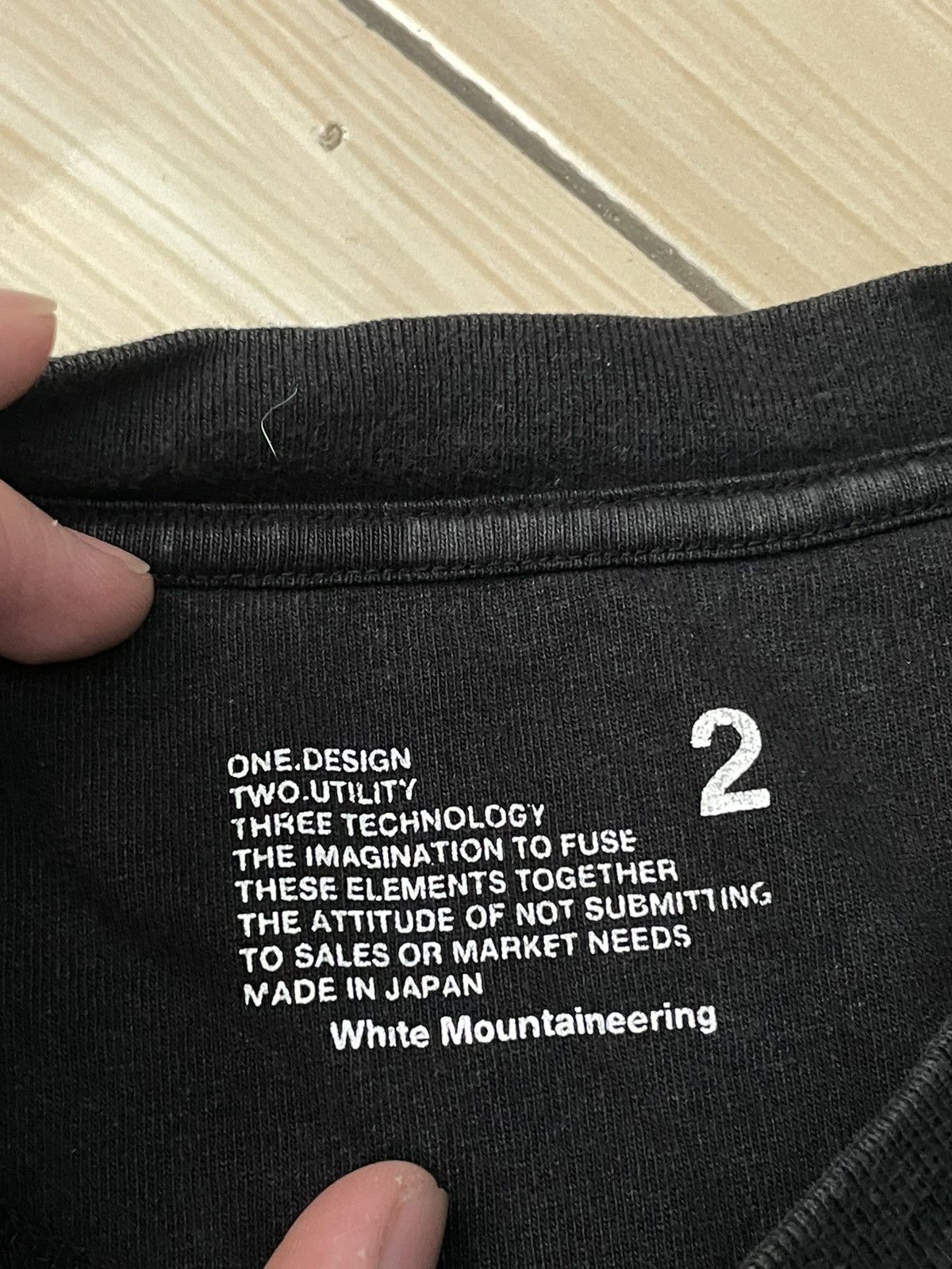 White Mountaineering White Mountaineering t-shirt japan Size US L / EU 52-54 / 3 - 4 Thumbnail