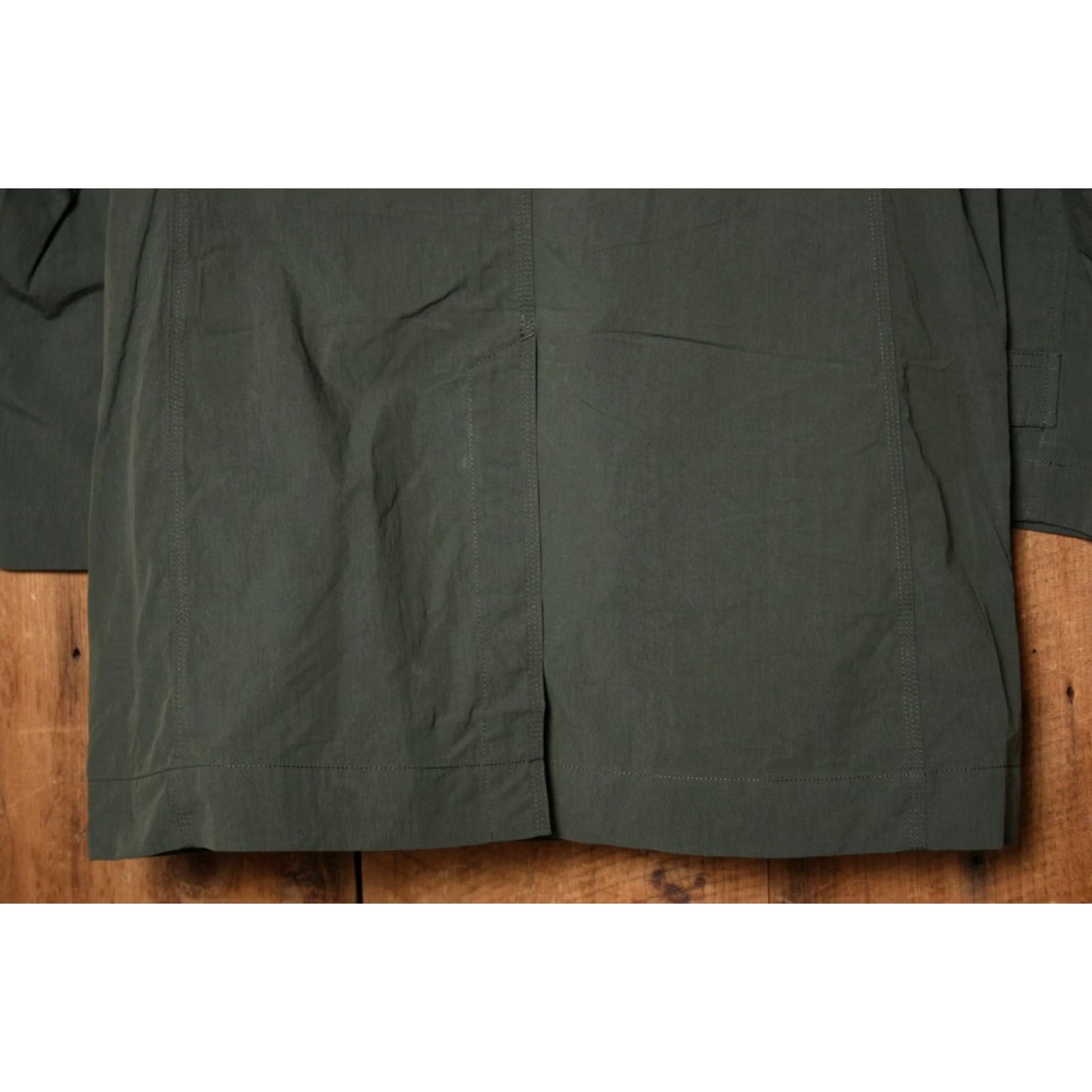 Olive VINTAGE O.N.S. Marion Trench Coat Mens M Dark Olive Cotton/Nylon Blend Green Oak Keywords Coat, Trench, Marion, O.N.S. Mens M Size US M / EU 48-50 / 2 - 6 Thumbnail