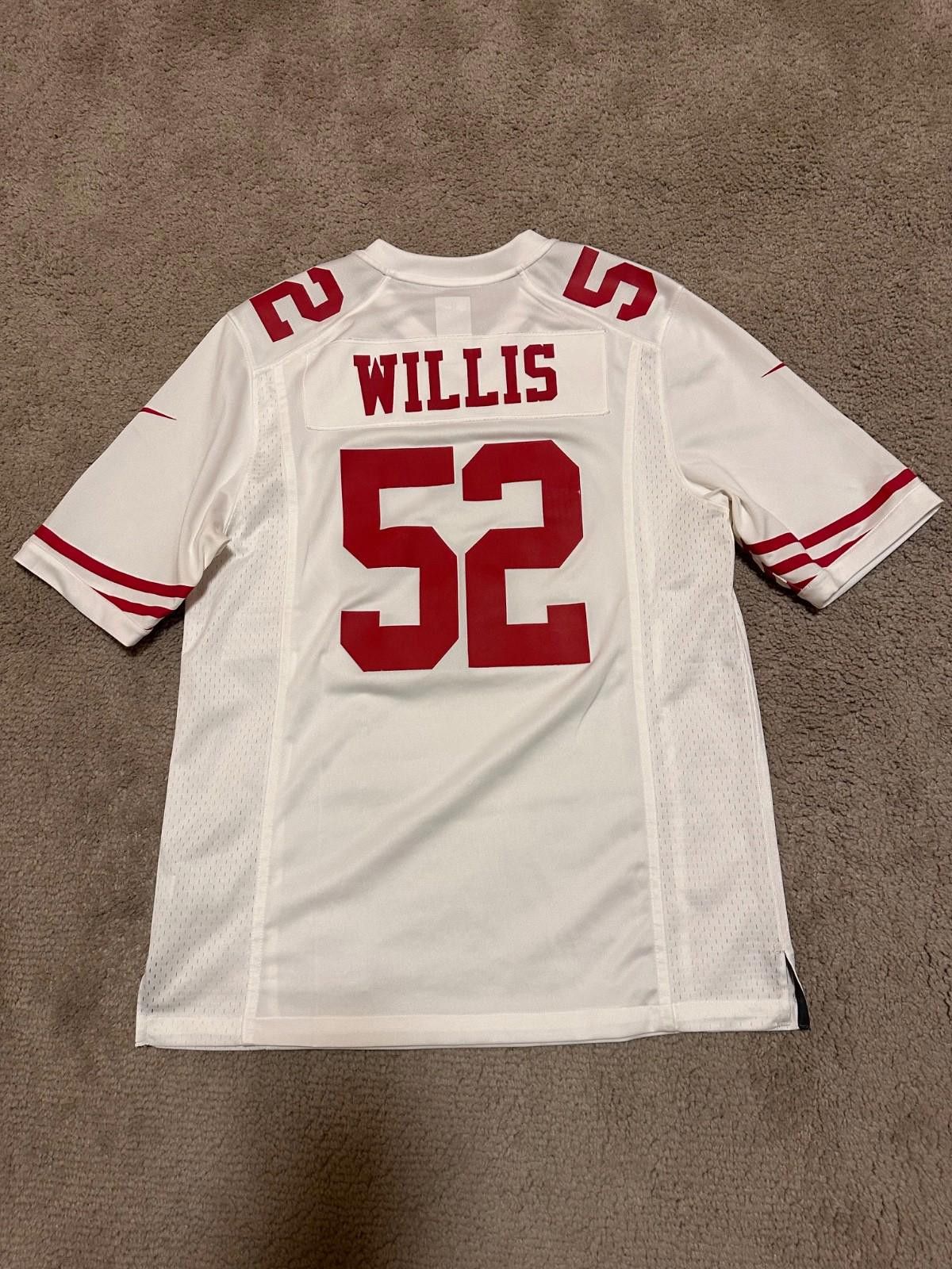 Nike Onfield Patrick Willis #52 San Francisco 49ers NFL Jersey Size ONE SIZE - 7 Thumbnail
