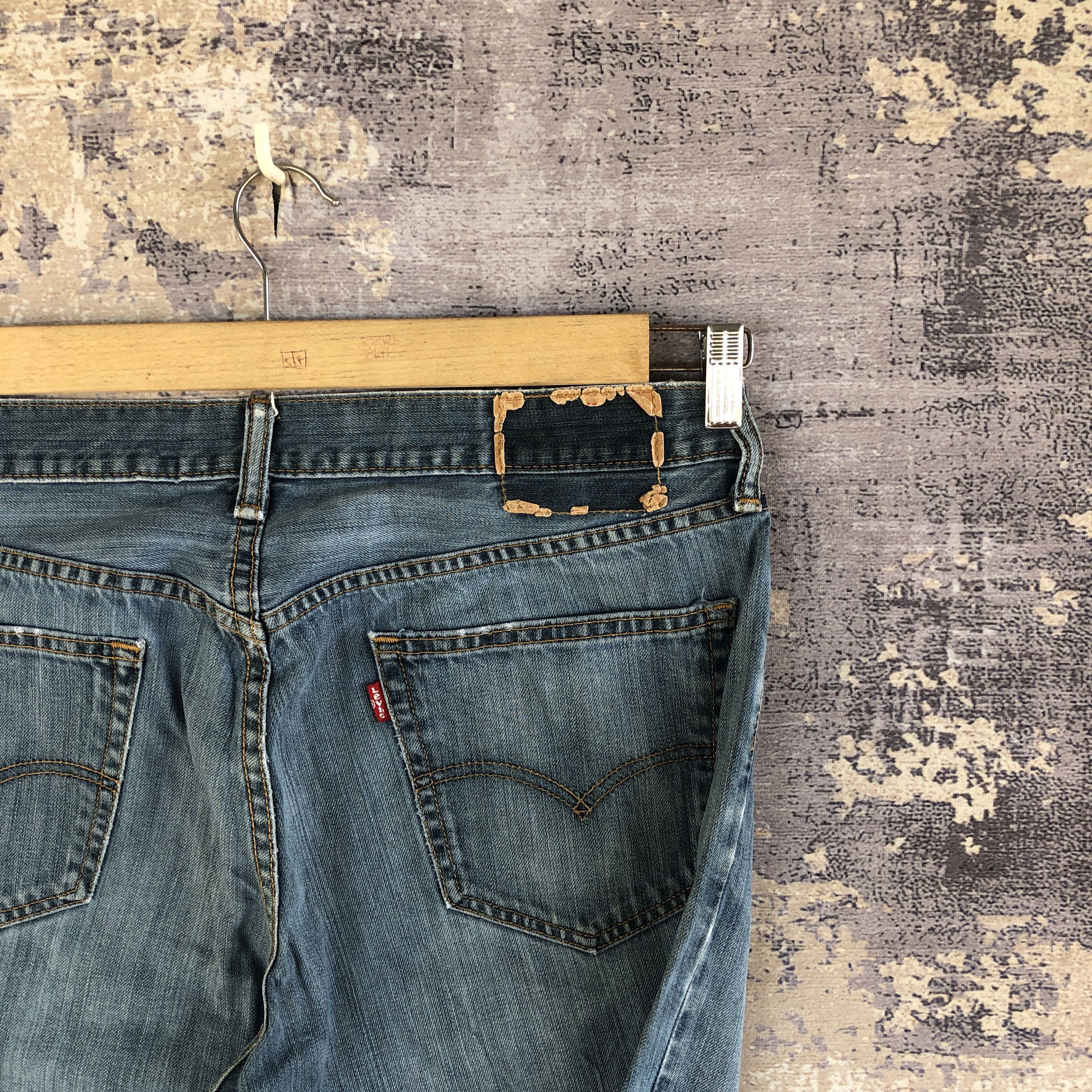 Levi's Vintage Distressed Levis 559 Jeans Levi's Faded Wash Denim Size US 34 / EU 50 - 5 Thumbnail