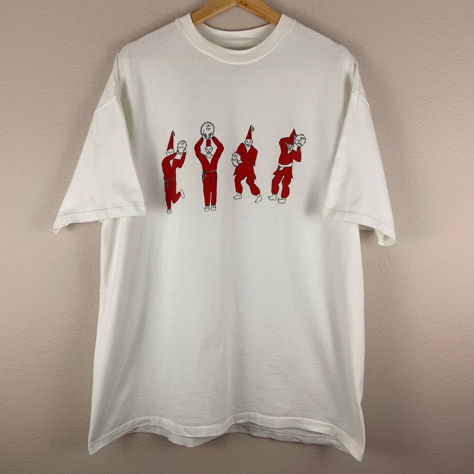 Vintage Vintage Marching Monks Tee Size US XL / EU 56 / 4 - 1 Thumbnail