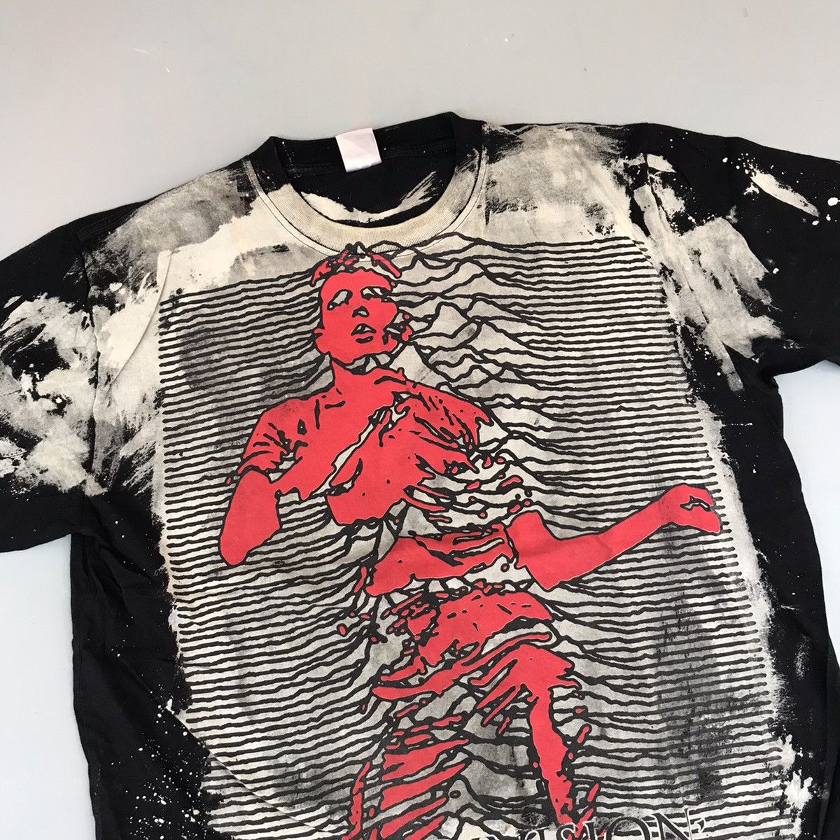 Band Tees × Vintage Bootleg Joy Division mosquitohead Size US XL / EU 56 / 4 - 2 Thumbnail