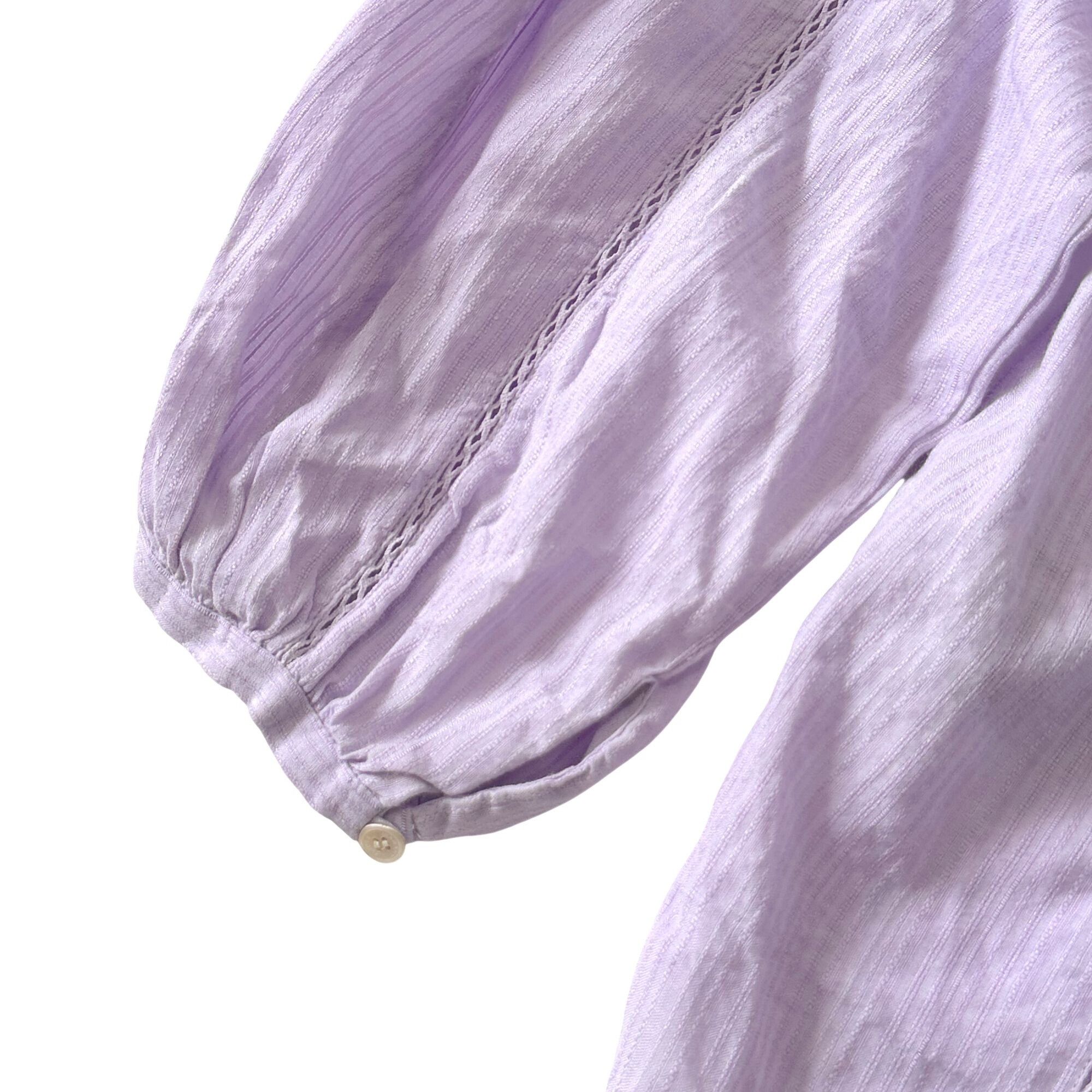 Isabel Marant Etoile Isabel Marant Etoile Leonard Pleated Long Sleeve Blouse, Si Size XS / US 0-2 / IT 36-38 - 12 Thumbnail