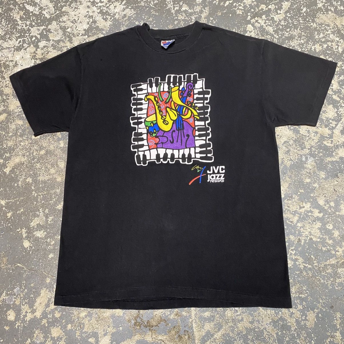 Band Tees × Vintage Vintage JCV Jazz Festival Art Music Tshirt 1993 Size US L / EU 52-54 / 3 - 1 Thumbnail