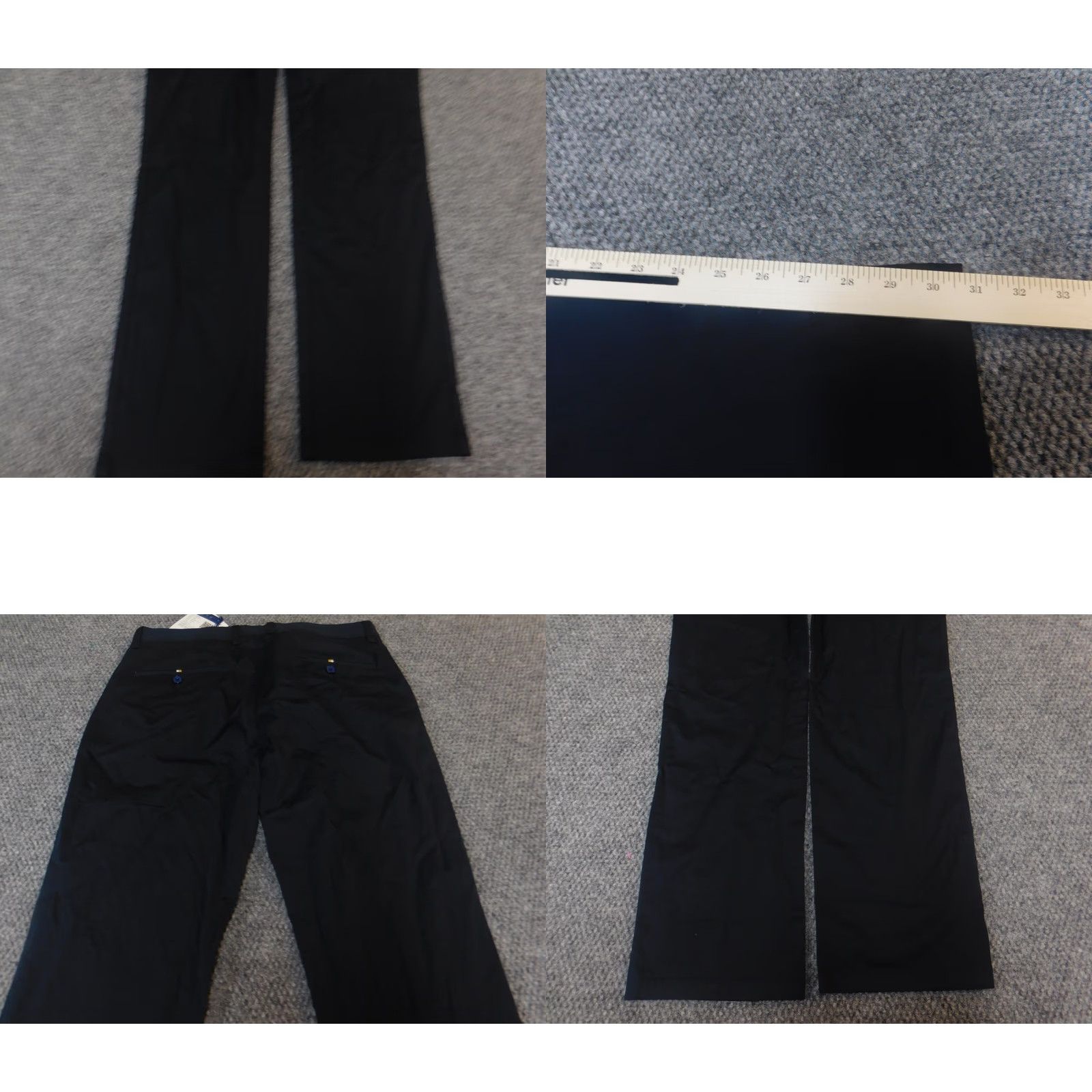 Camel Camel Mens Dress Pants 34x30 Blue Straight Regular Pants Size US 34 / EU 50 - 8 Thumbnail